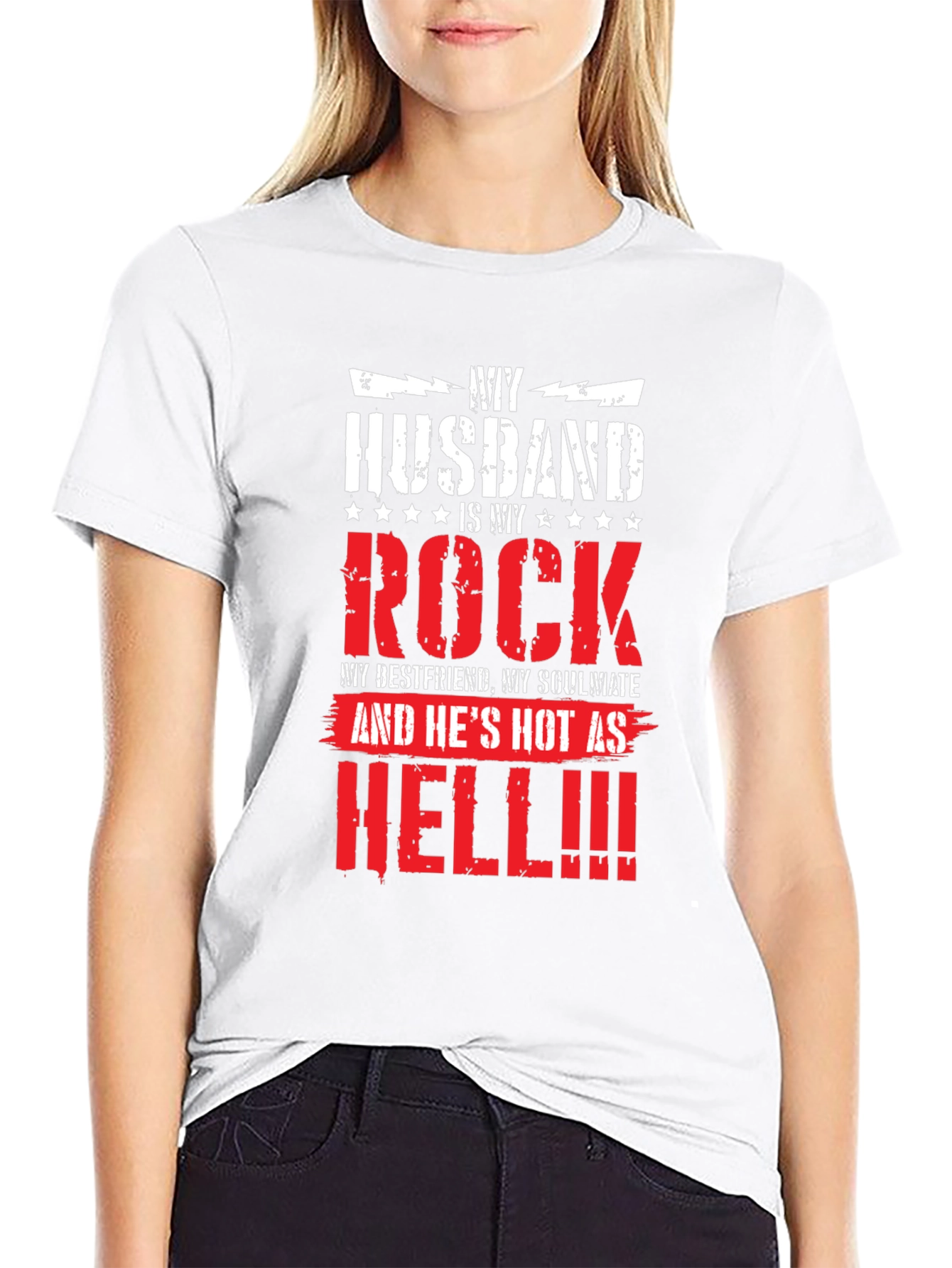 My Husband is My Rock T-Shirt