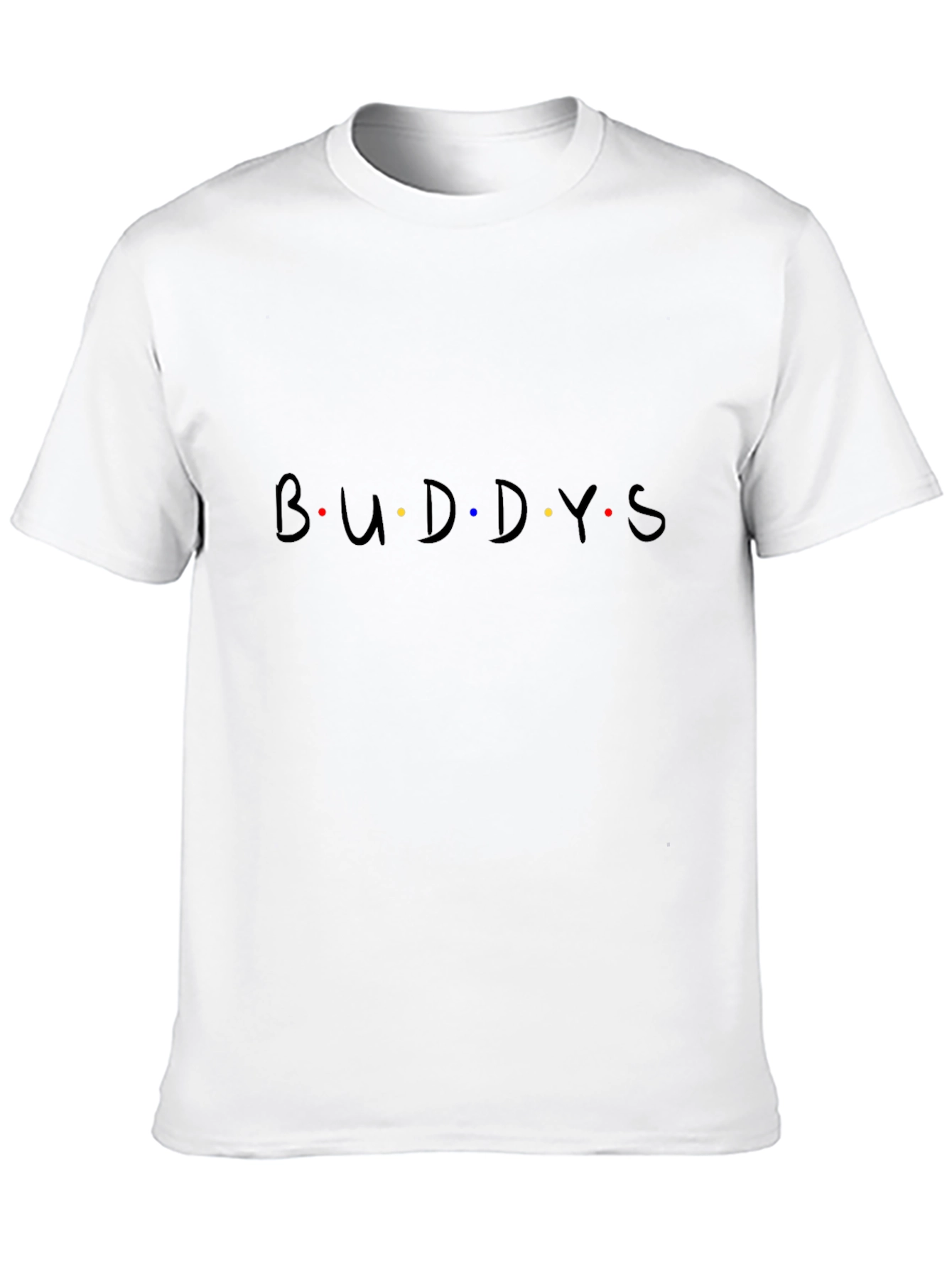 Buddys Friends Inspired Black T-Shirt