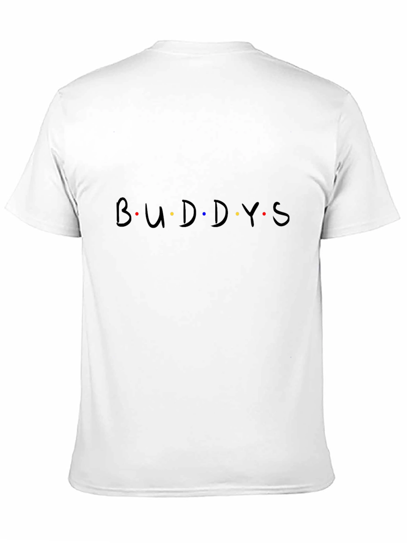 Buddys Friends Inspired Black T-Shirt