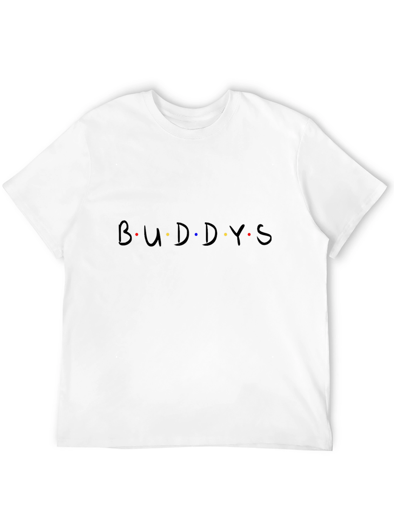 Buddys Friends Inspired Black T-Shirt