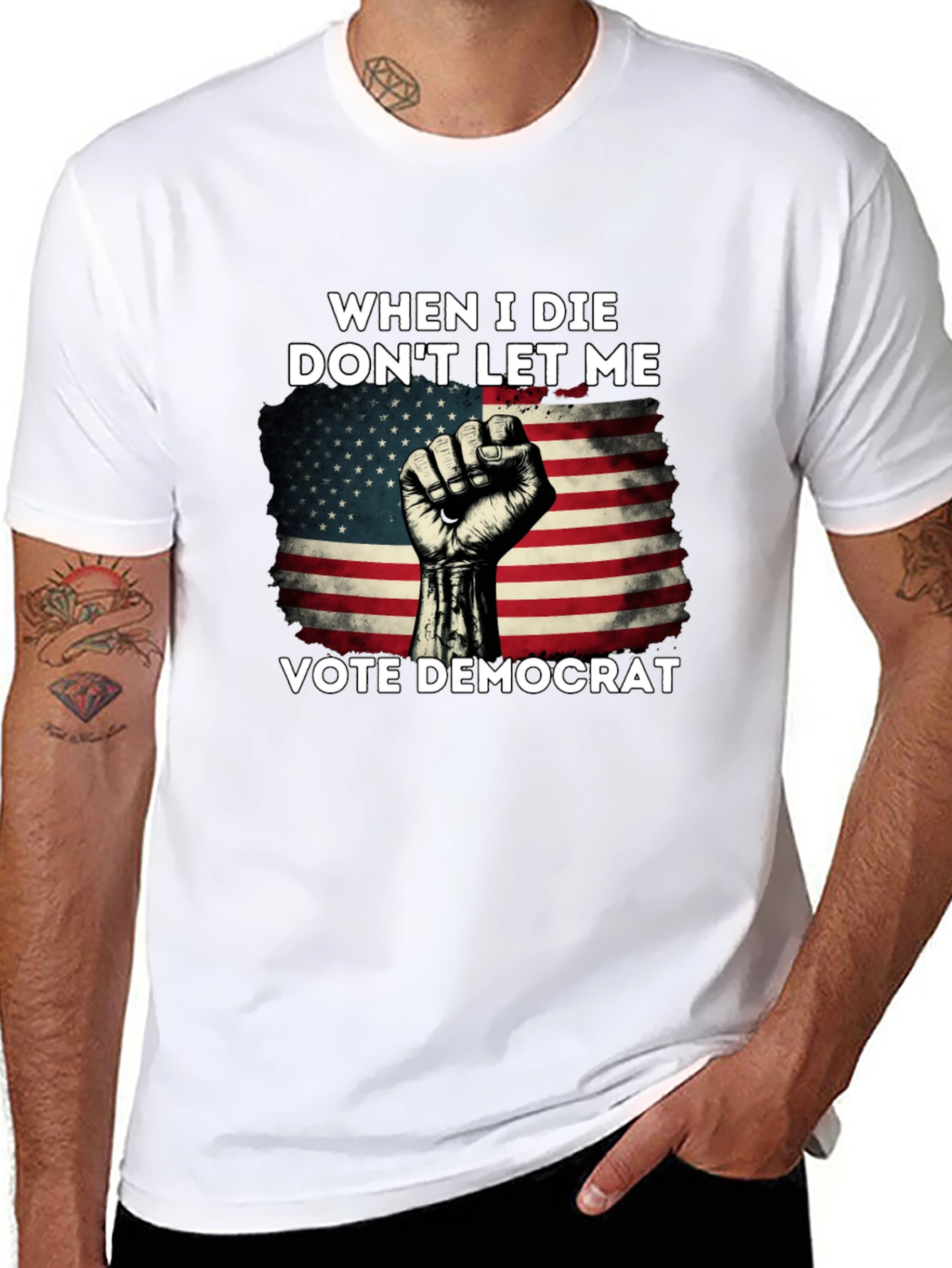 When I Die Dont Let Me Vote Democrat T-Shirt