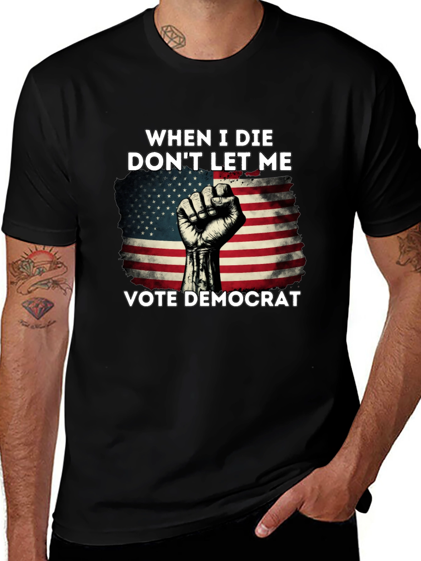 When I Die Dont Let Me Vote Democrat T-Shirt