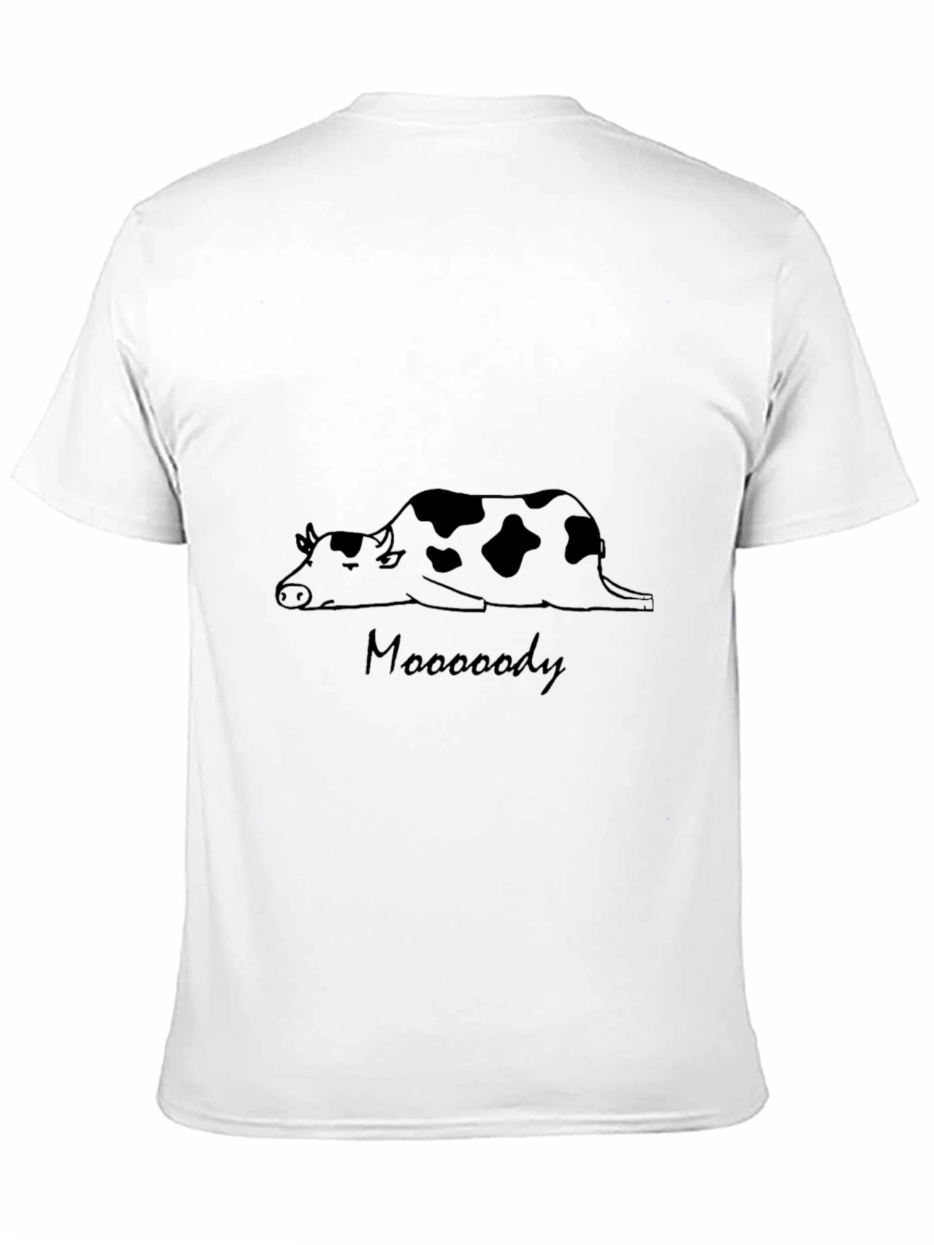 Mooooody Cow Graphic Tee - Relaxed Comfort