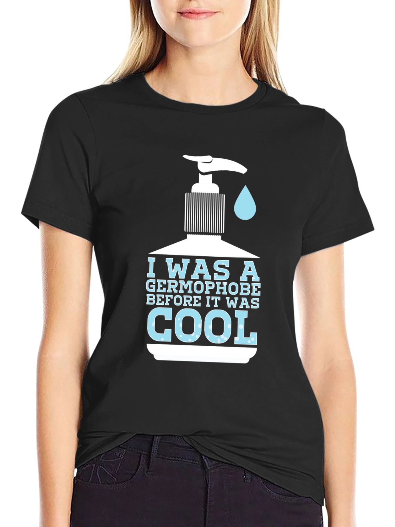 Germophobe Before It Was Cool Graphic T-Shirt