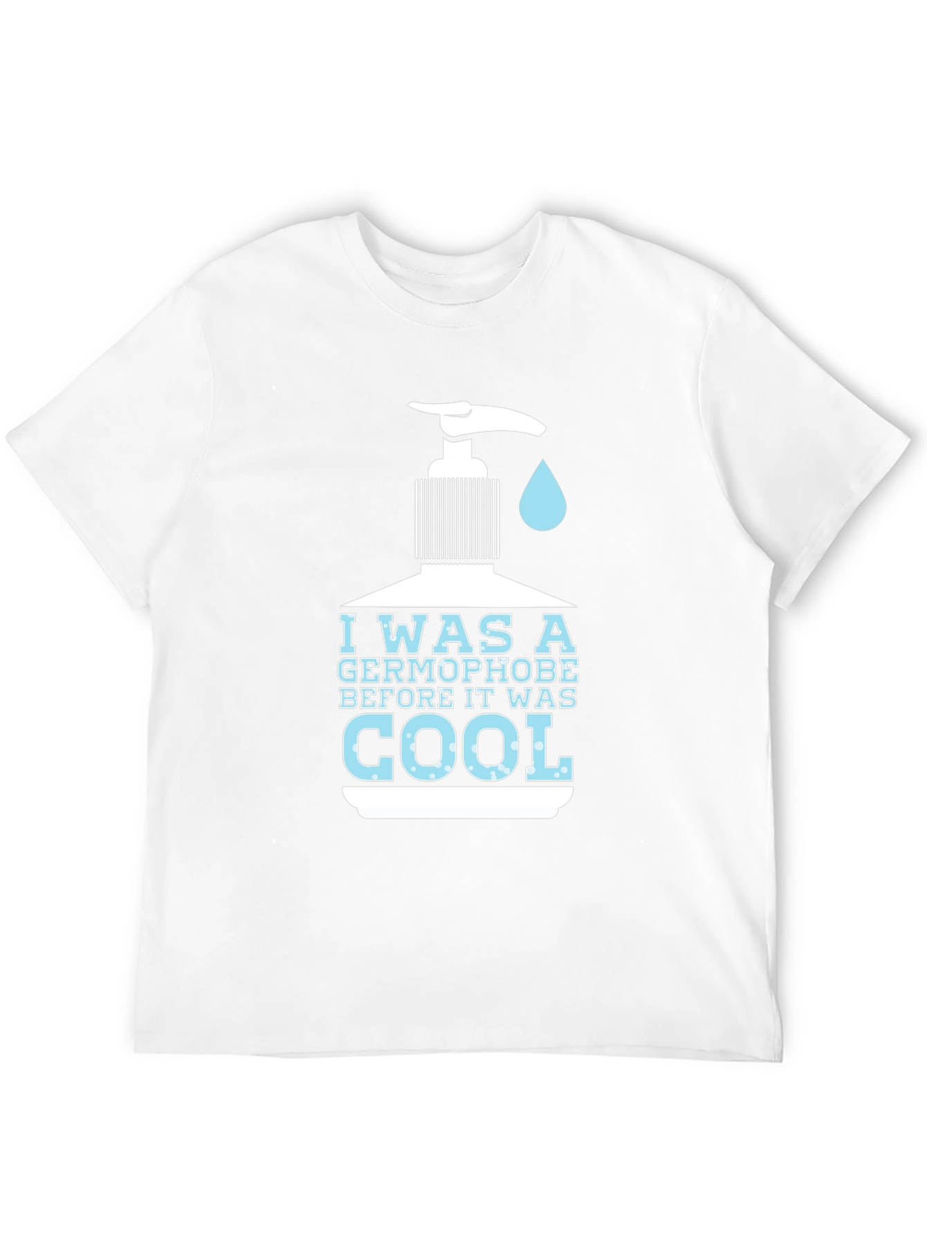 Germophobe Before It Was Cool Graphic T-Shirt