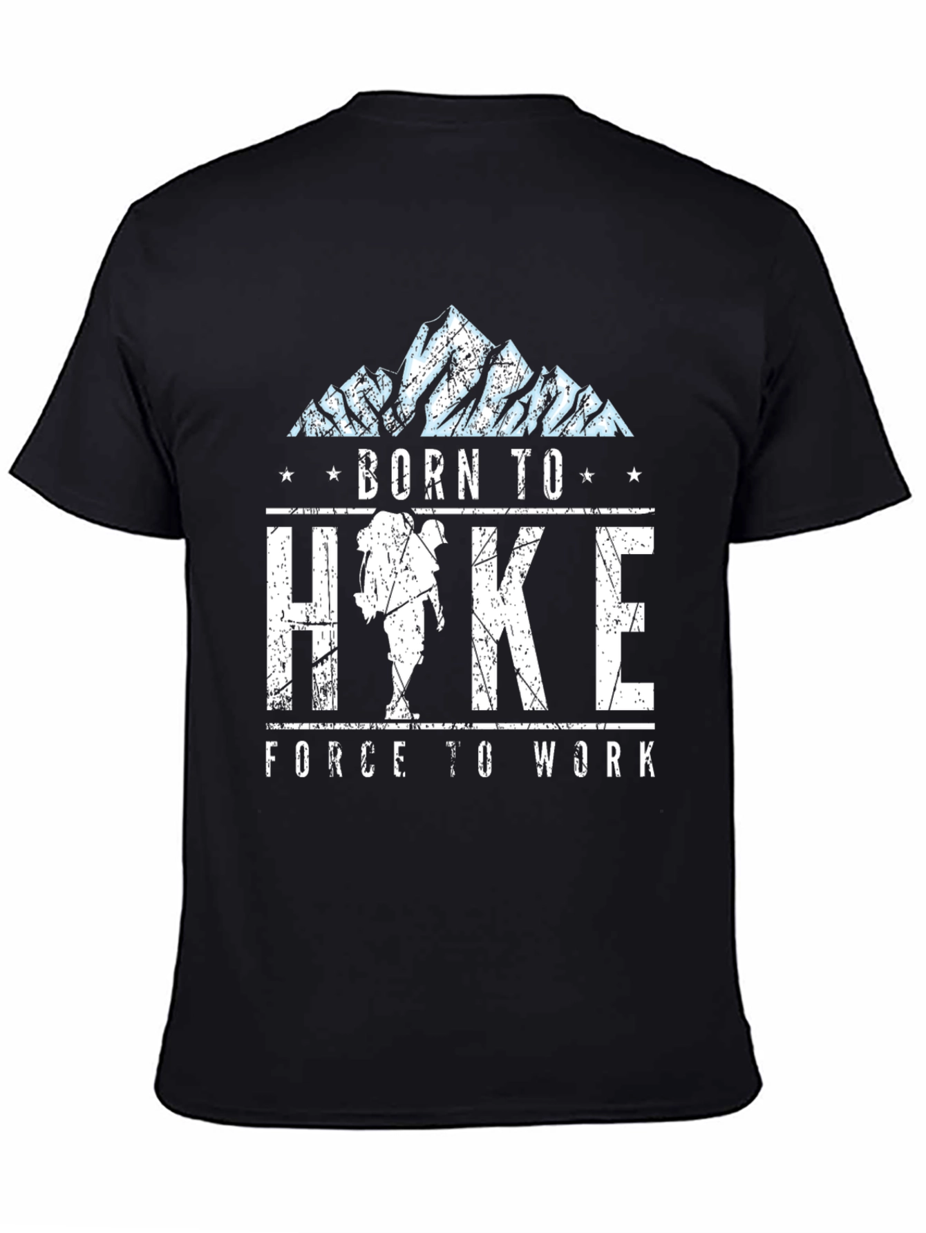 Born To Hike T-Shirt - Mountain Graphic Tee