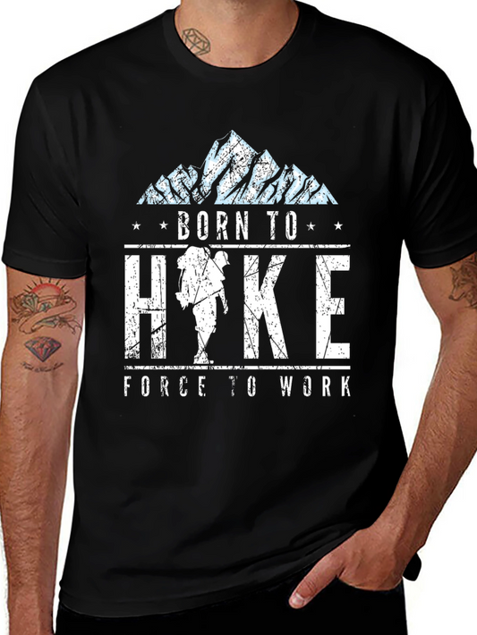 Born To Hike T-Shirt - Mountain Graphic Tee