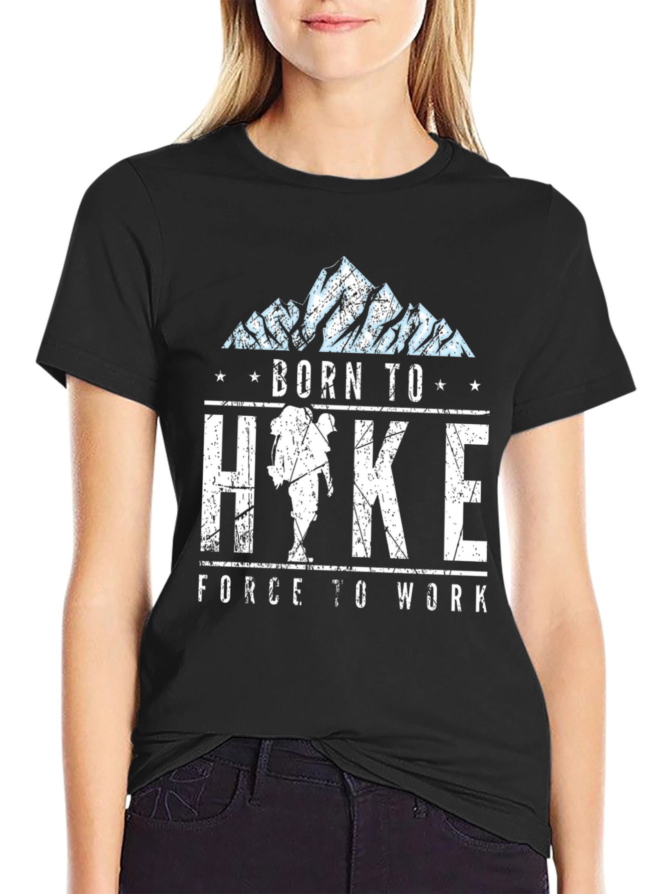 Born To Hike T-Shirt - Mountain Graphic Tee