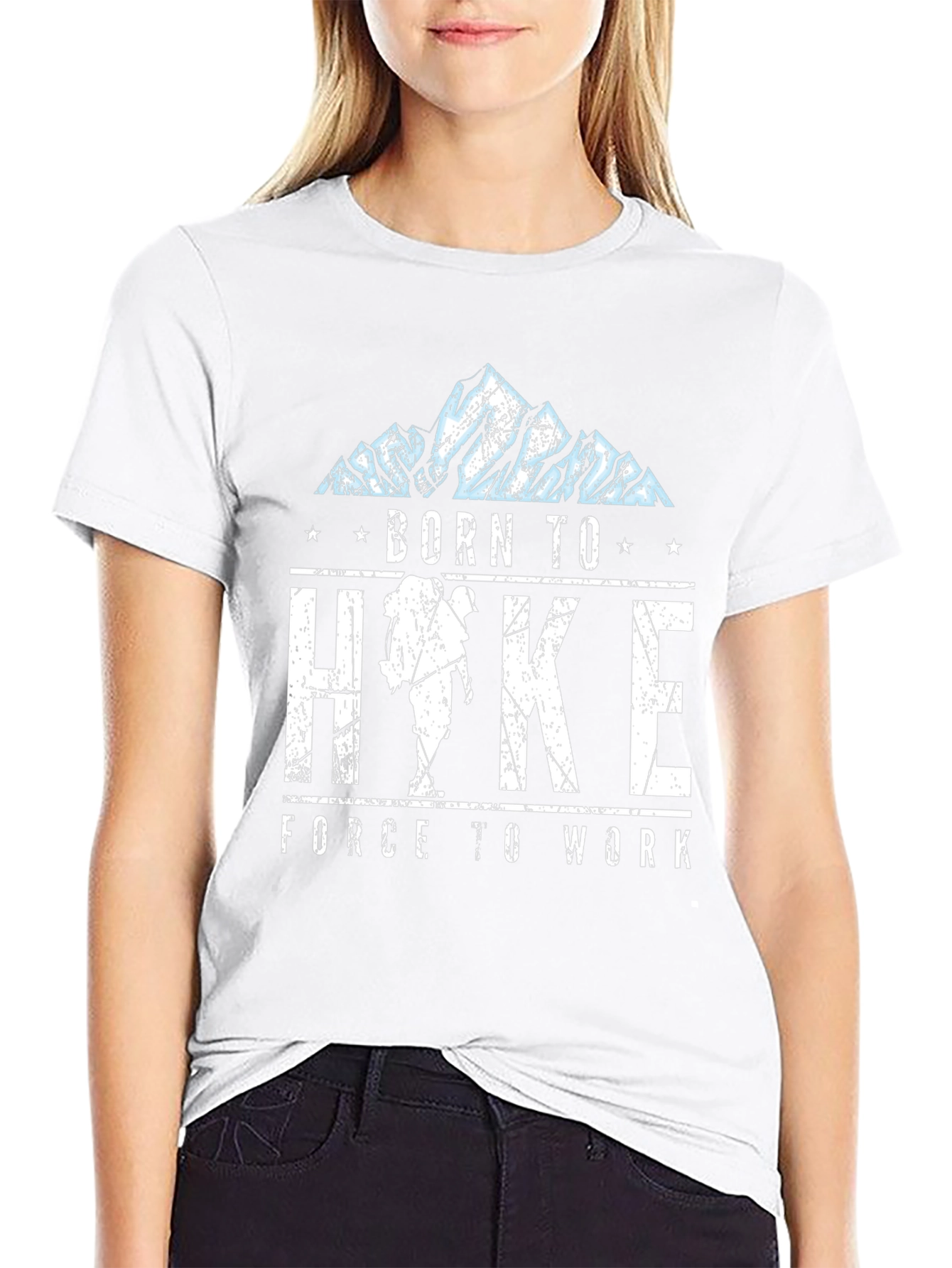 Born To Hike T-Shirt - Mountain Graphic Tee