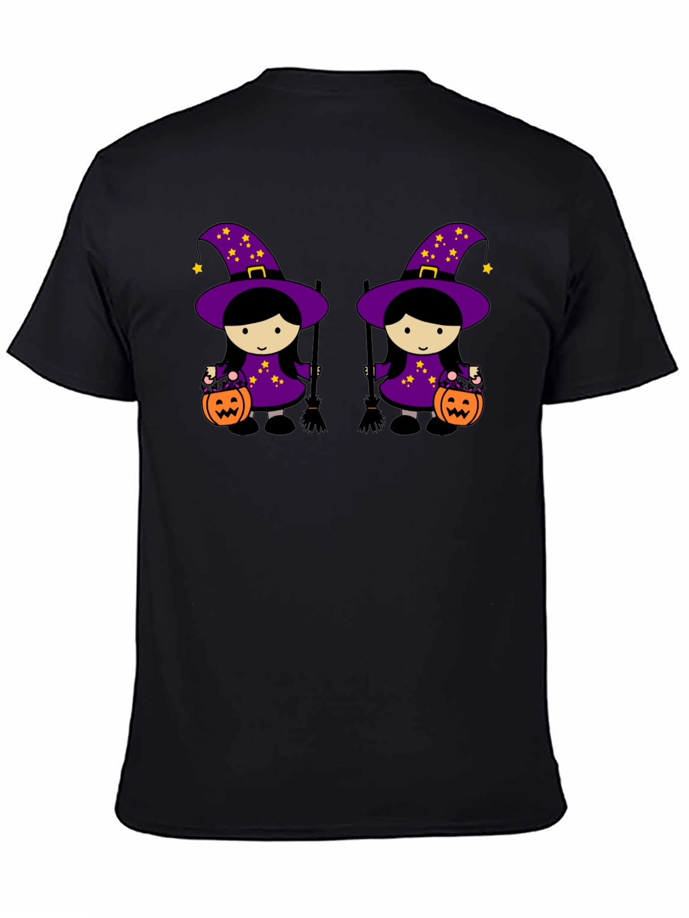 Halloween Witches Black T-Shirt
