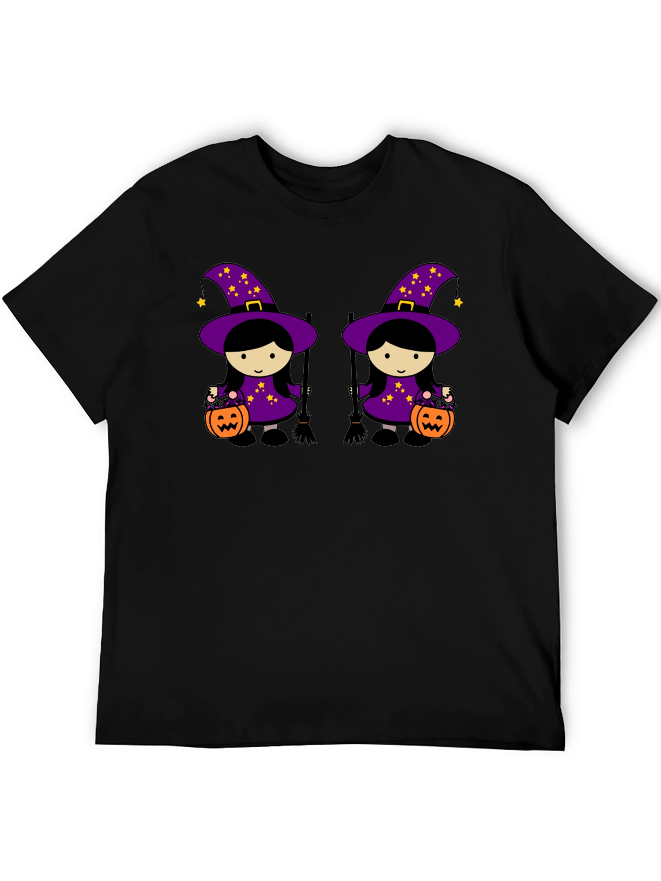 Halloween Witches Black T-Shirt