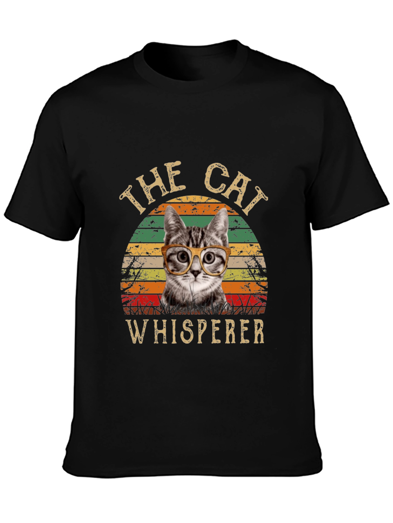 The Cat Whisperer T-Shirt -  Cool Cat Design