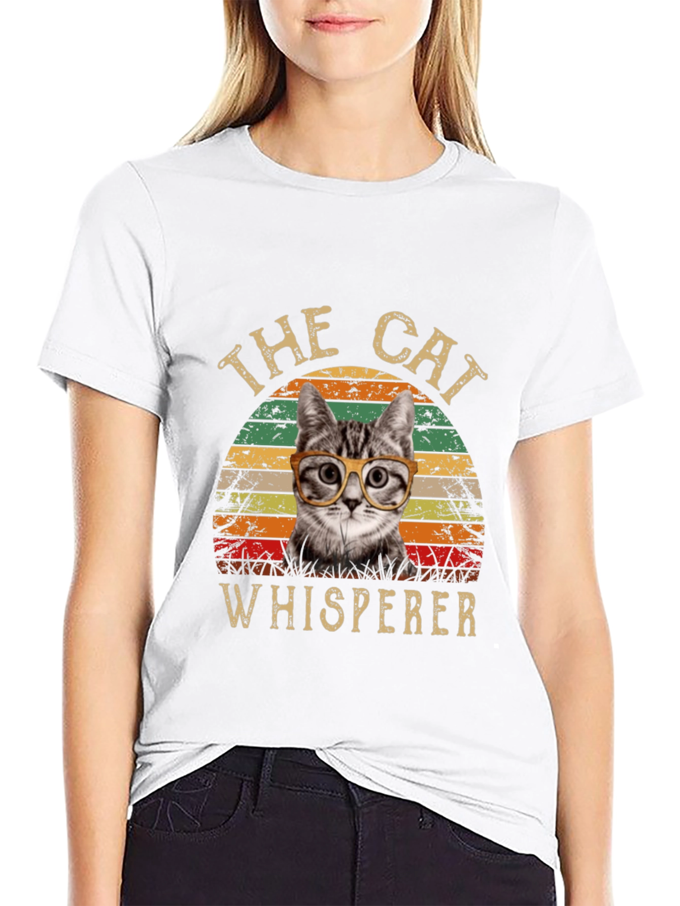 The Cat Whisperer T-Shirt -  Cool Cat Design