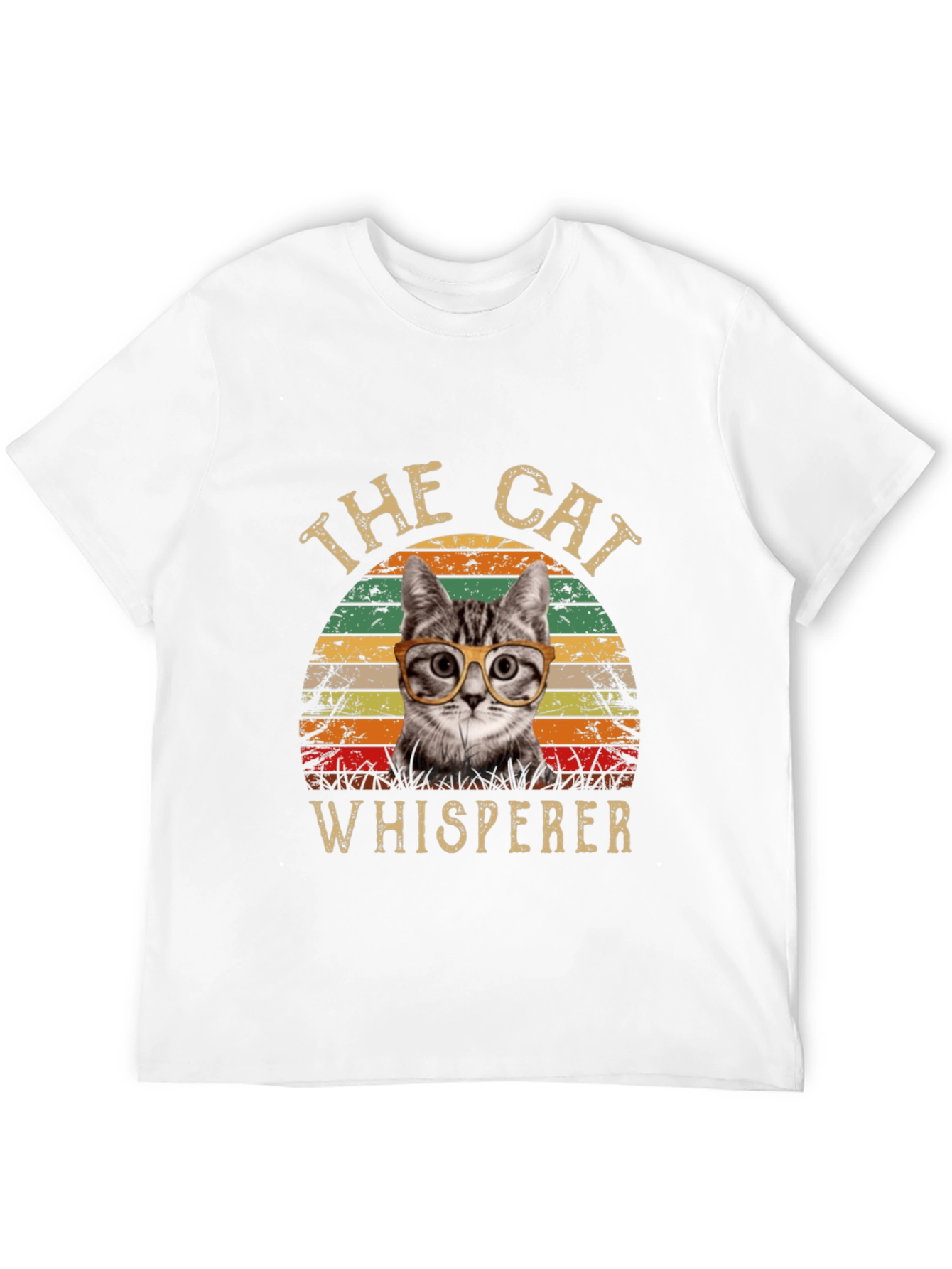 The Cat Whisperer T-Shirt -  Cool Cat Design