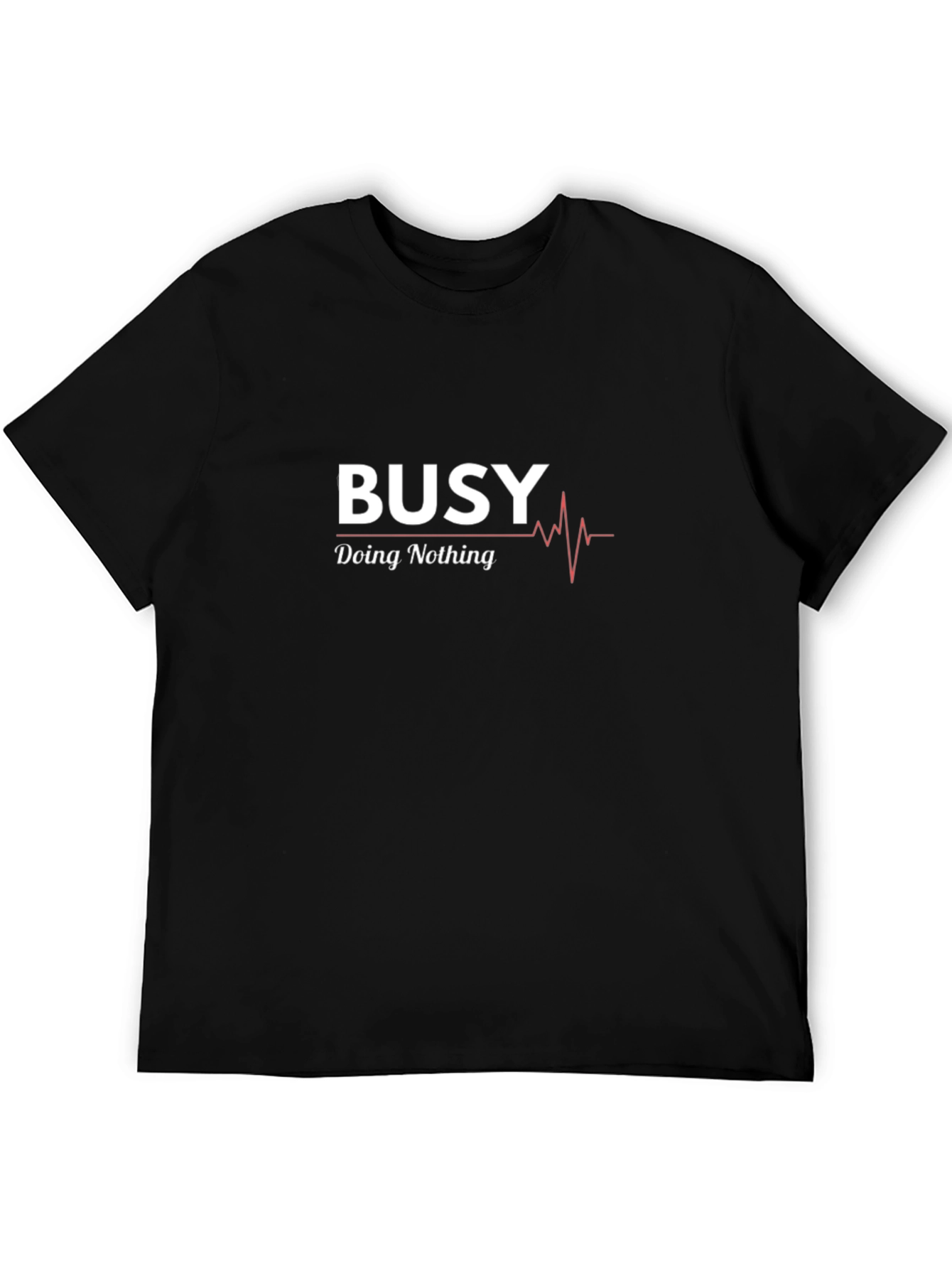 Busy Doing Nothing Graphic Tee - Relaxed Fit