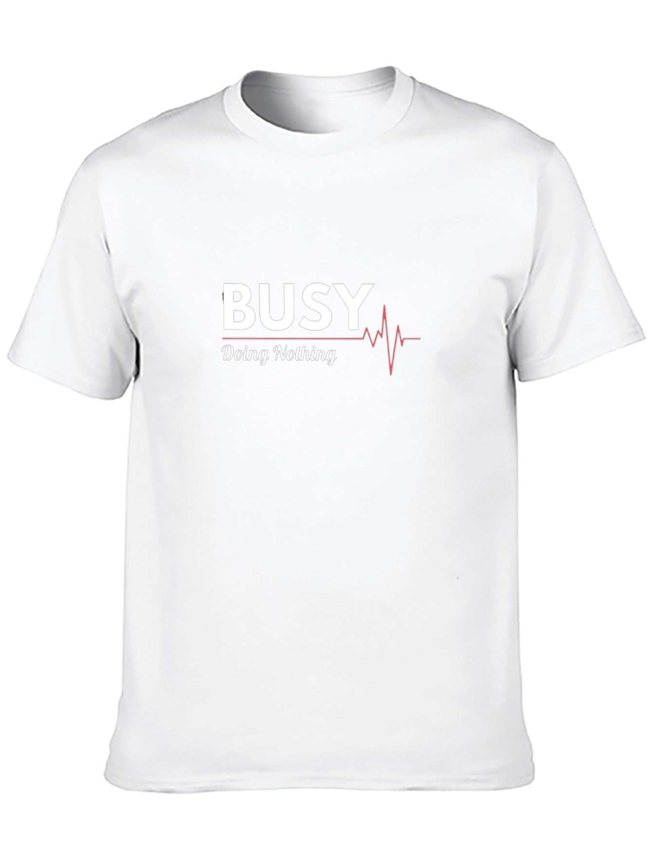 Busy Doing Nothing Graphic Tee - Relaxed Fit