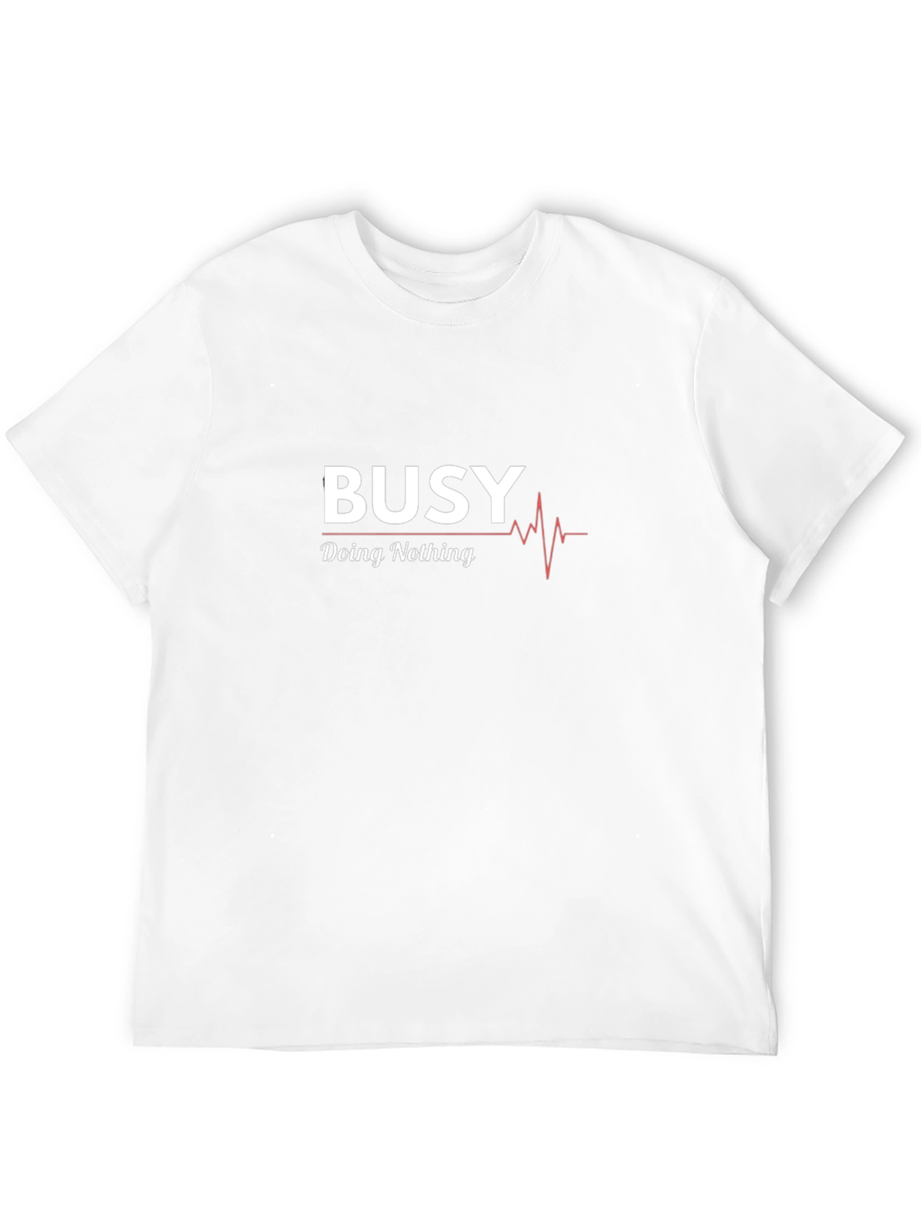 Busy Doing Nothing Graphic Tee - Relaxed Fit