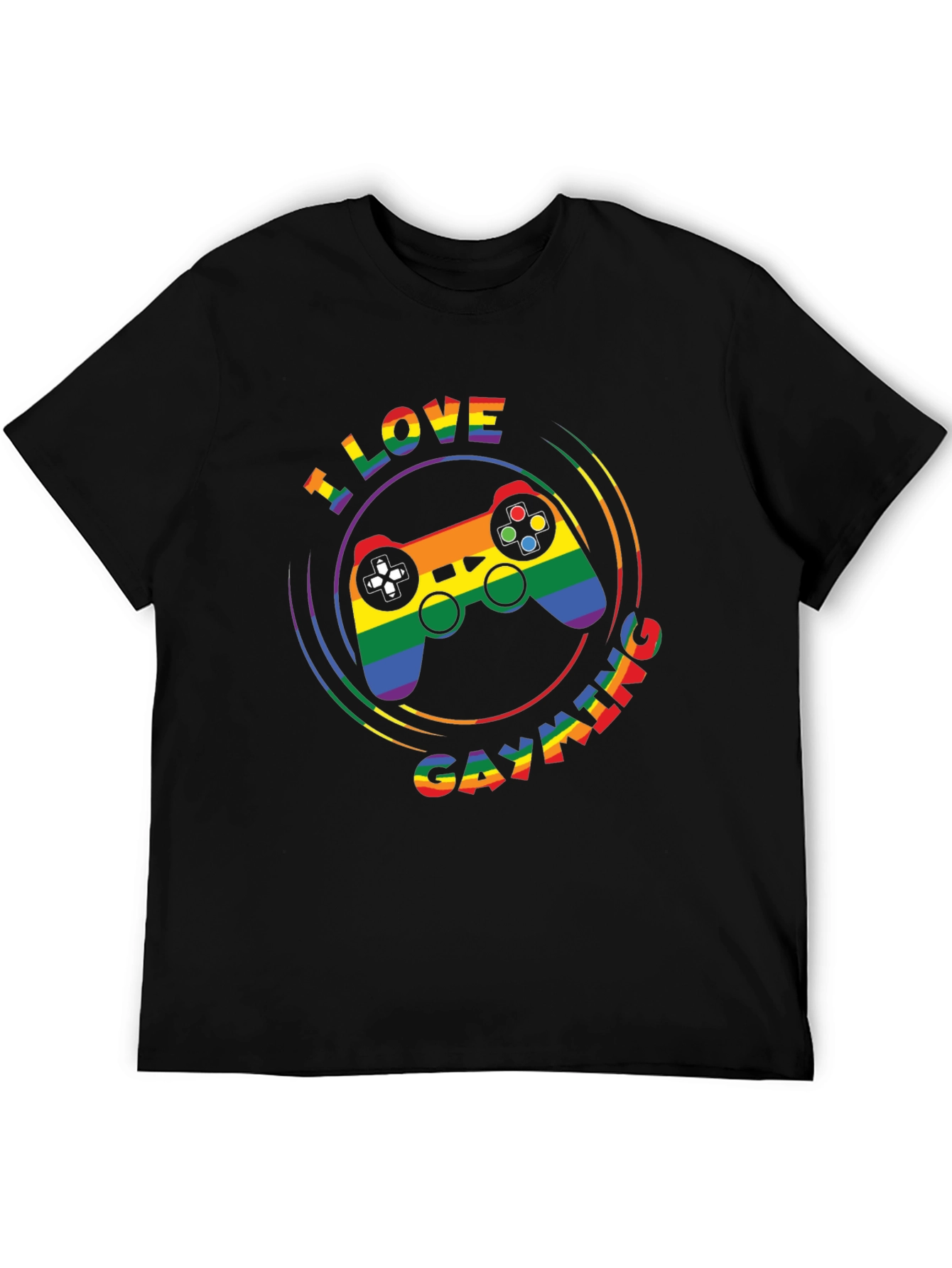 I Love Gayming LGBTQ Pride T-Shirt