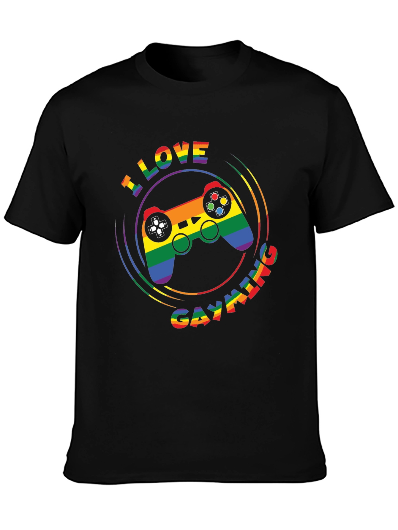 I Love Gayming LGBTQ Pride T-Shirt