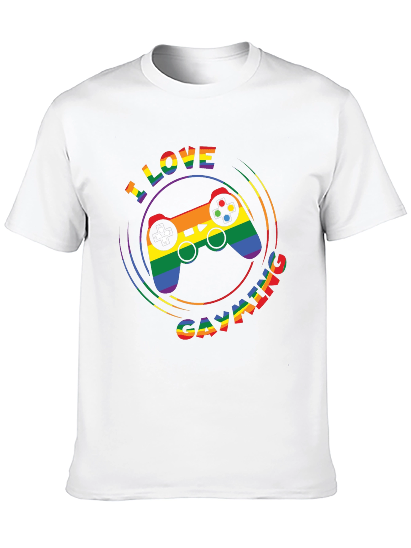 I Love Gayming LGBTQ Pride T-Shirt