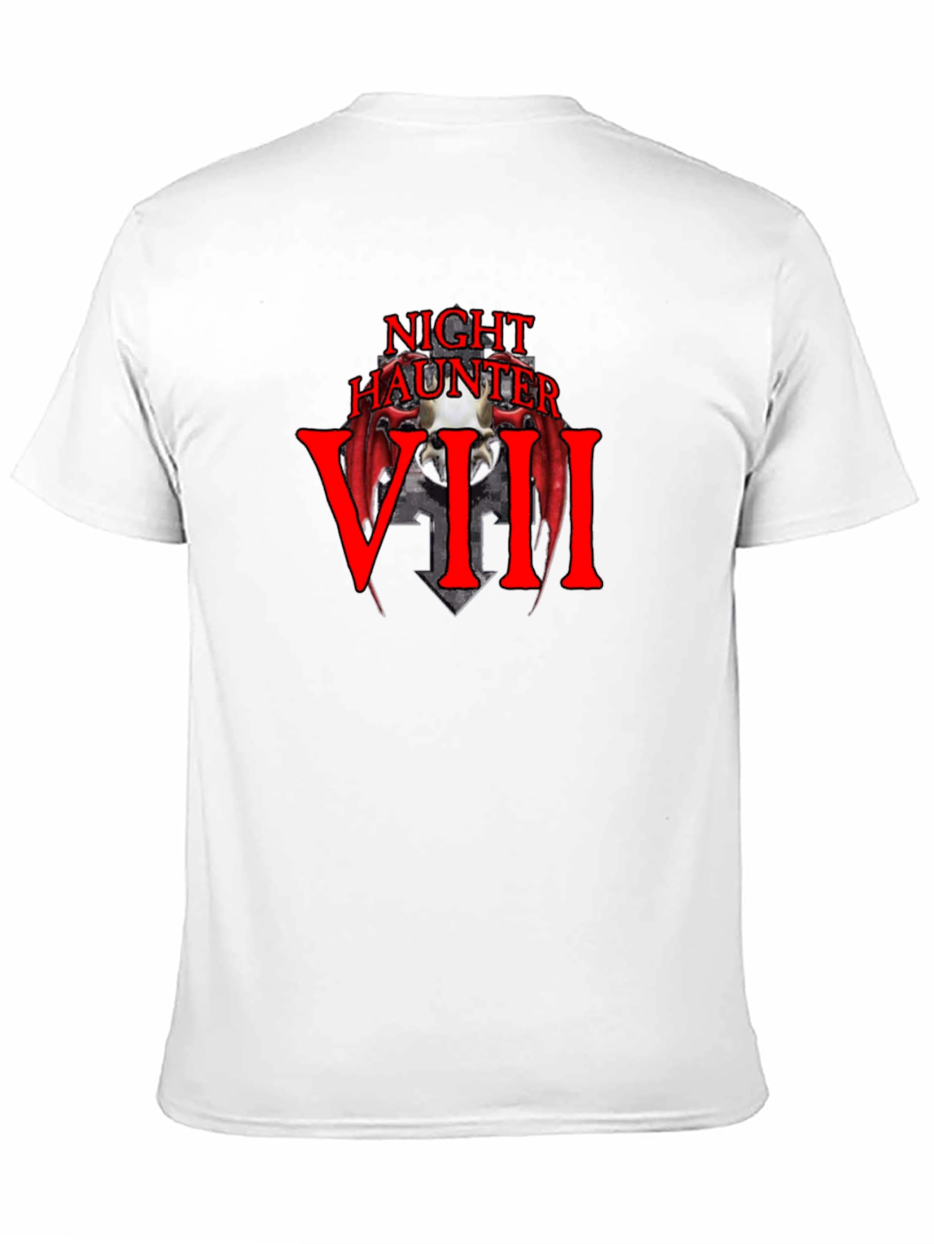 Night Haunter VIII Black Graphic T-Shirt