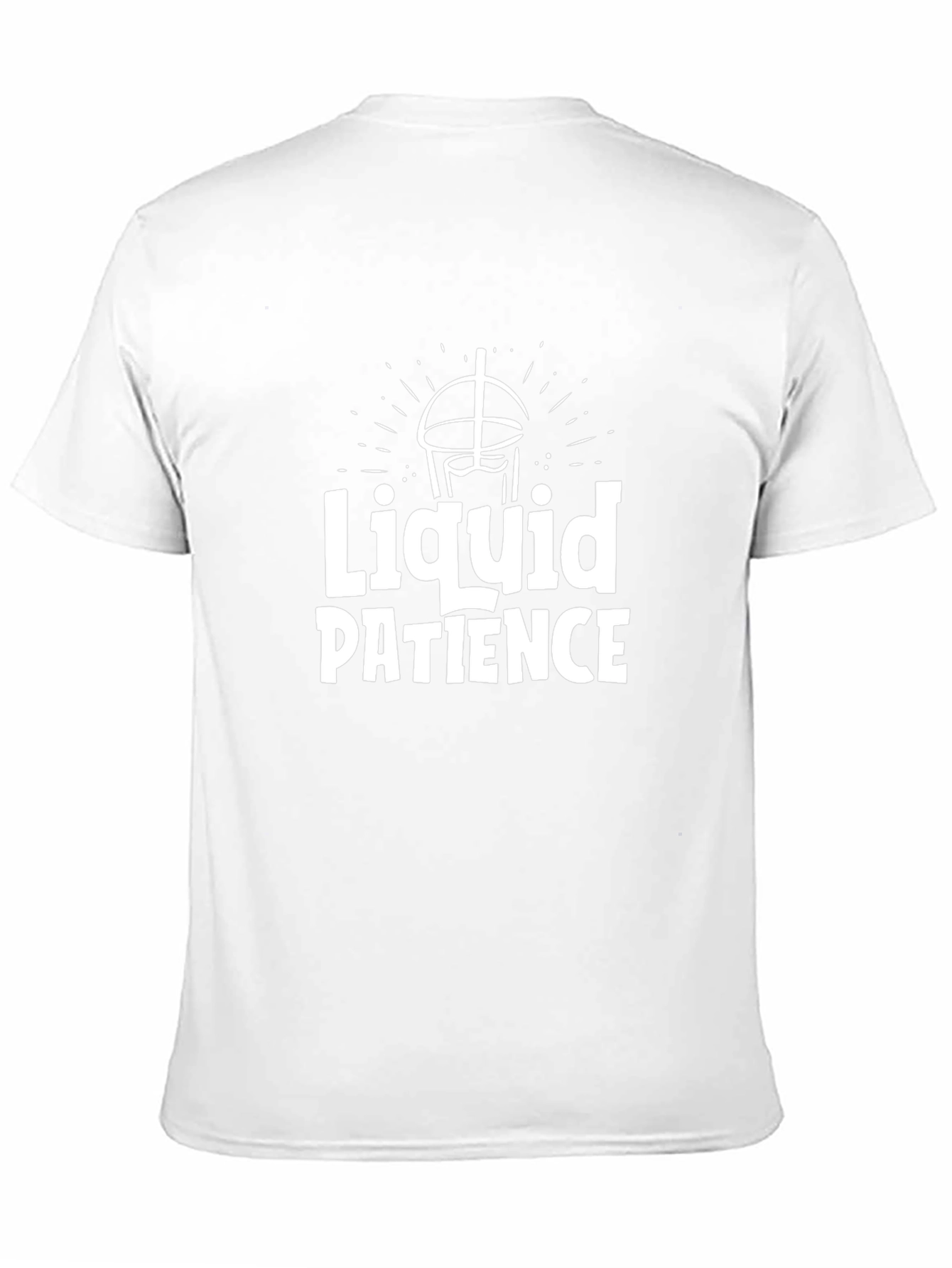 Liquid Patience Black Graphic Tee