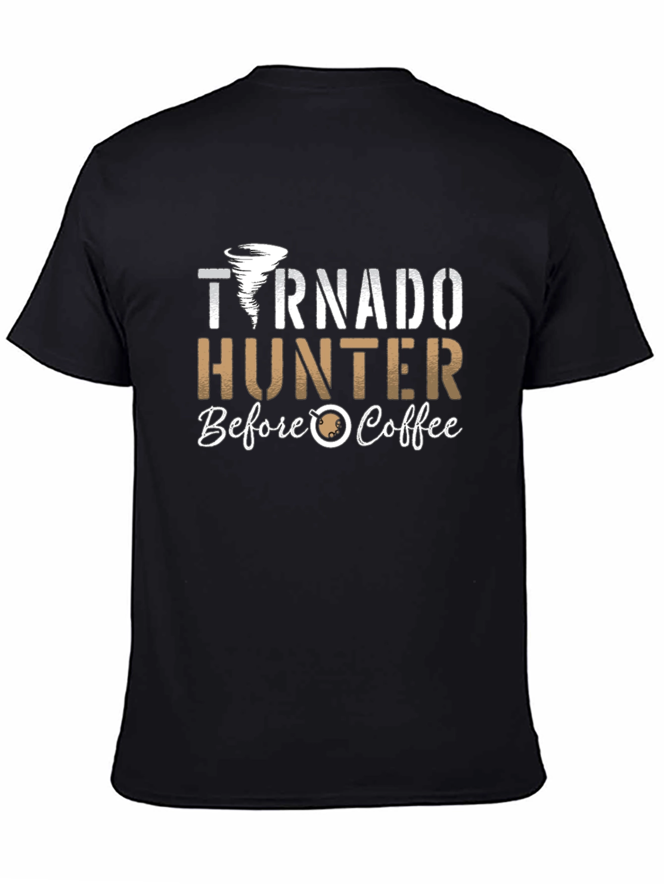 Tornado Hunter Before Coffee Graphic T-Shirt
