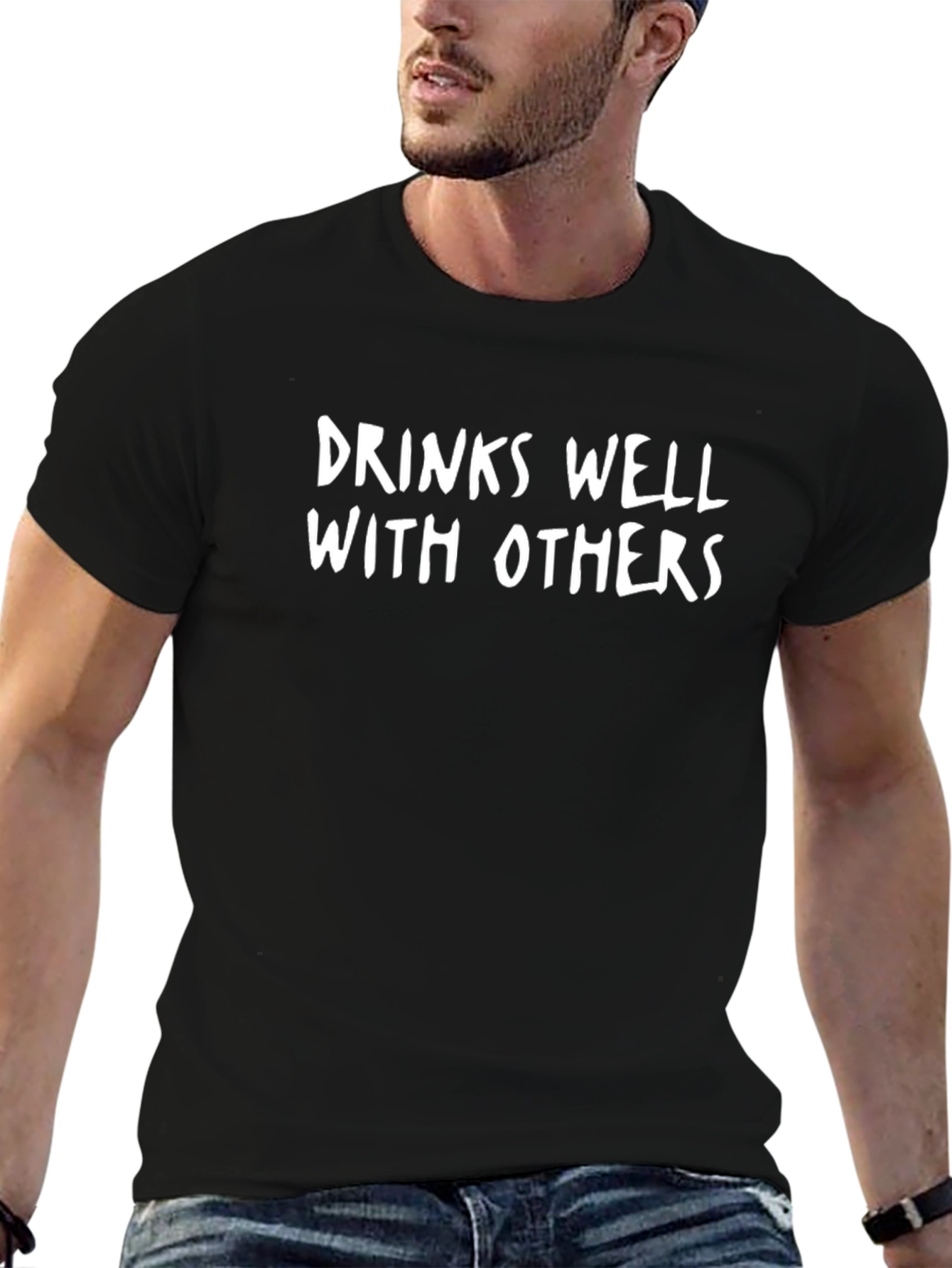 Drinks Well With Others Graphic Tee