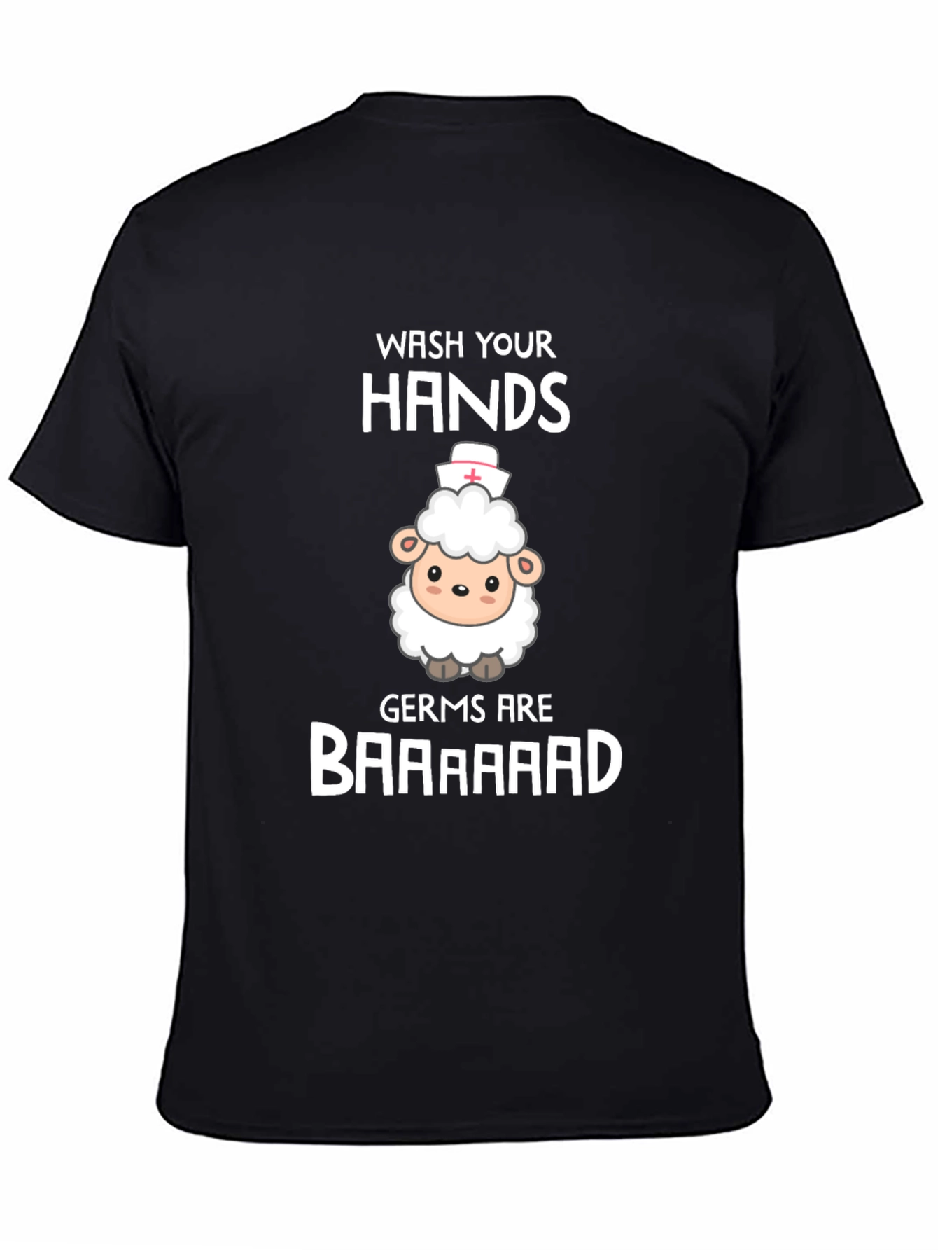 Wash Your Hands Sheep Nurse T-Shirt