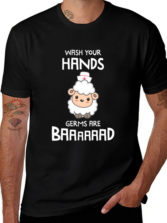 Wash Your Hands Sheep Nurse T-Shirt