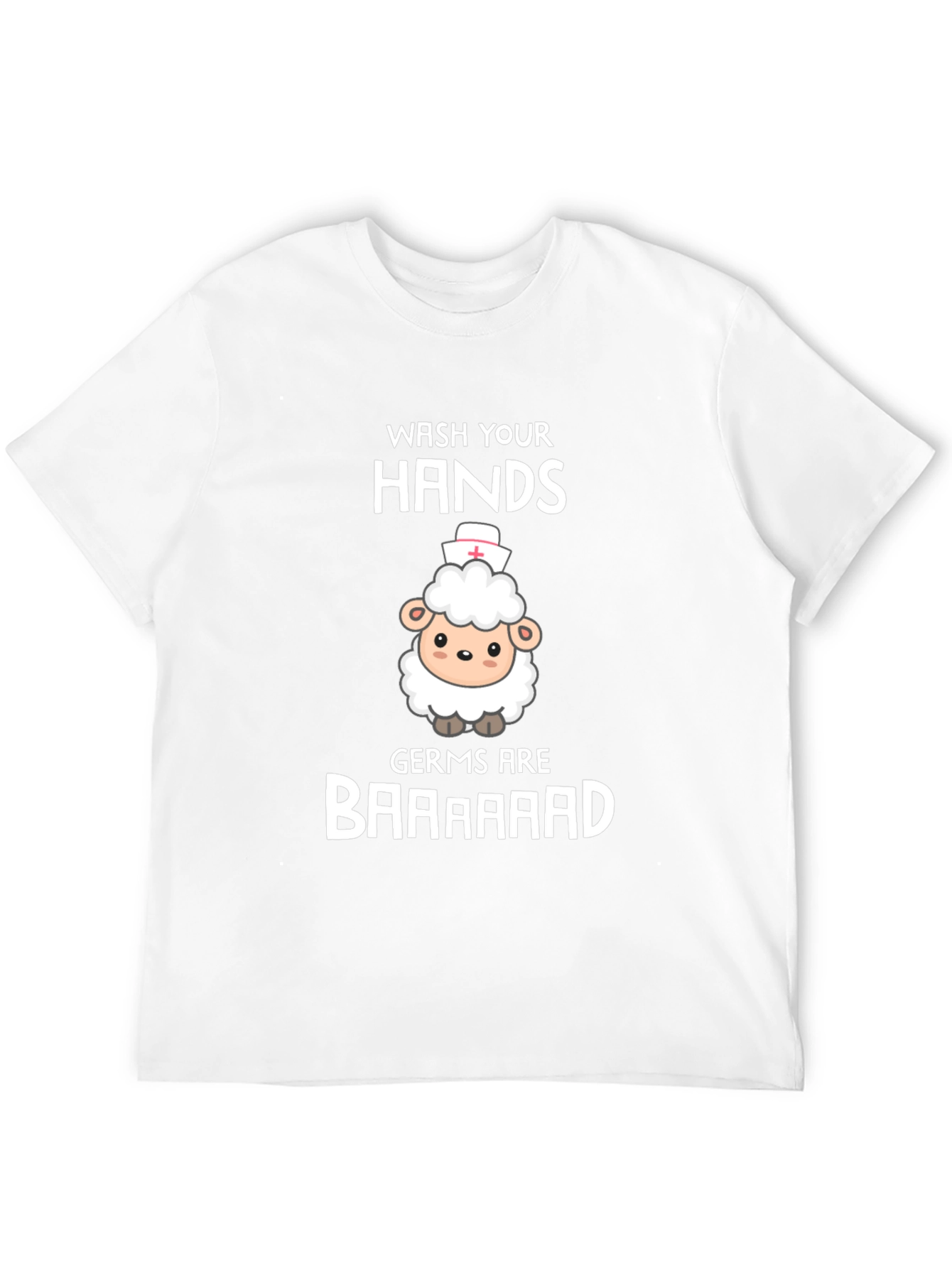 Wash Your Hands Sheep Nurse T-Shirt