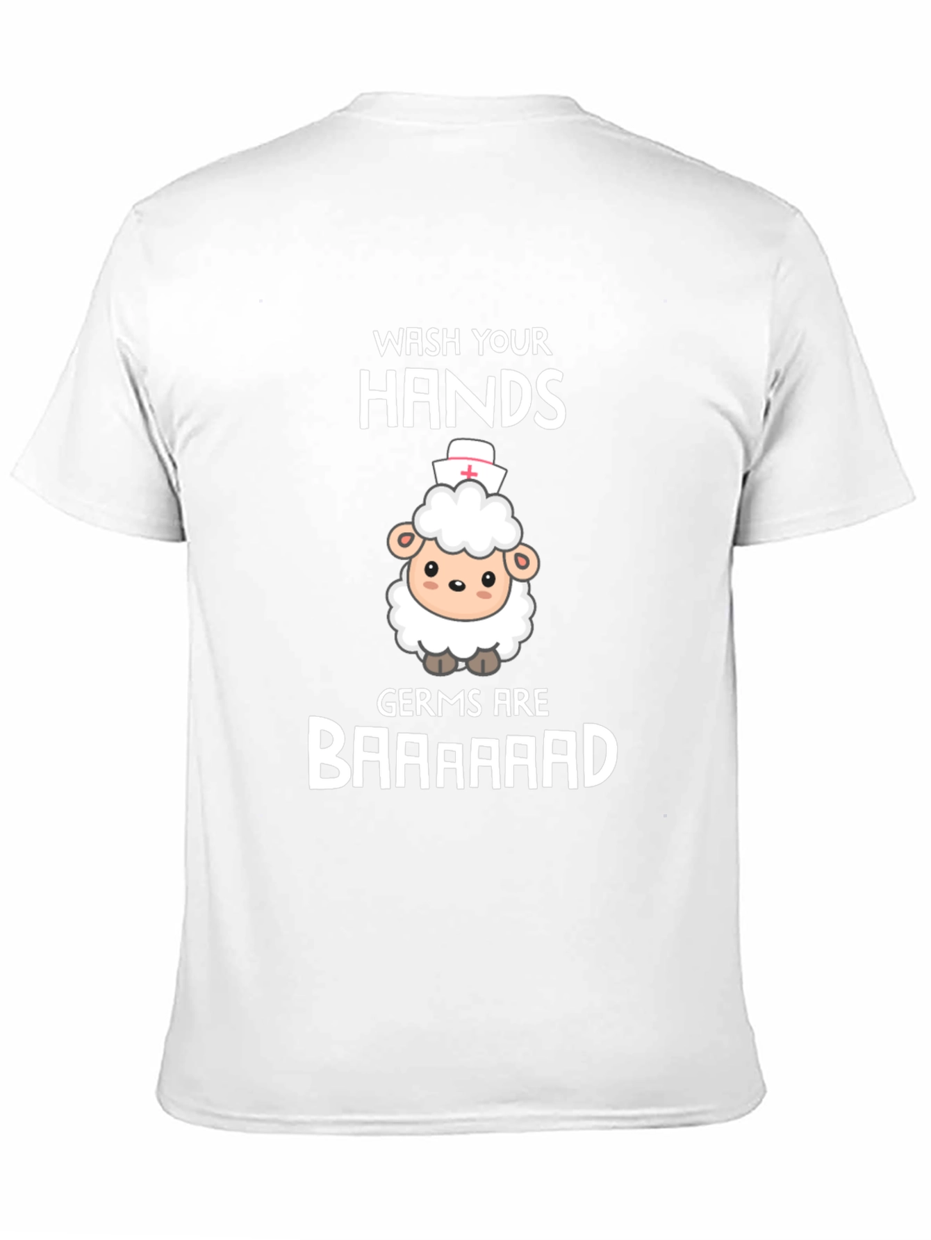 Wash Your Hands Sheep Nurse T-Shirt