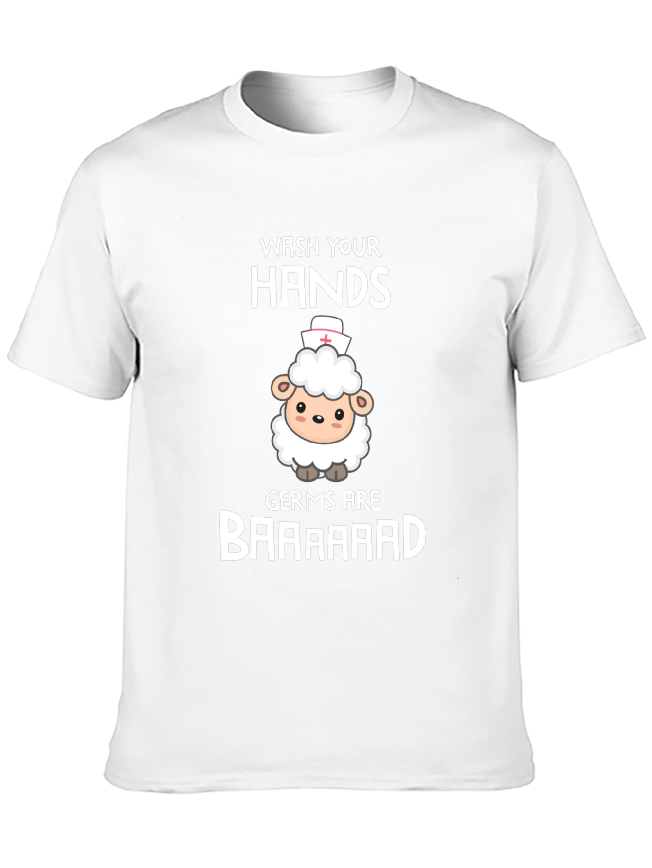 Wash Your Hands Sheep Nurse T-Shirt