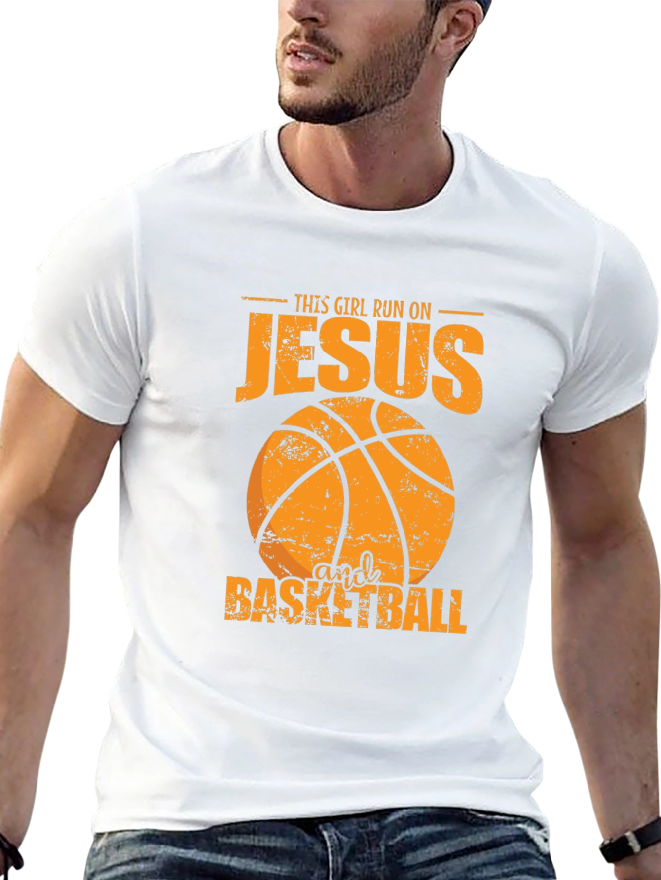 Jesus and Basketball T-Shirt