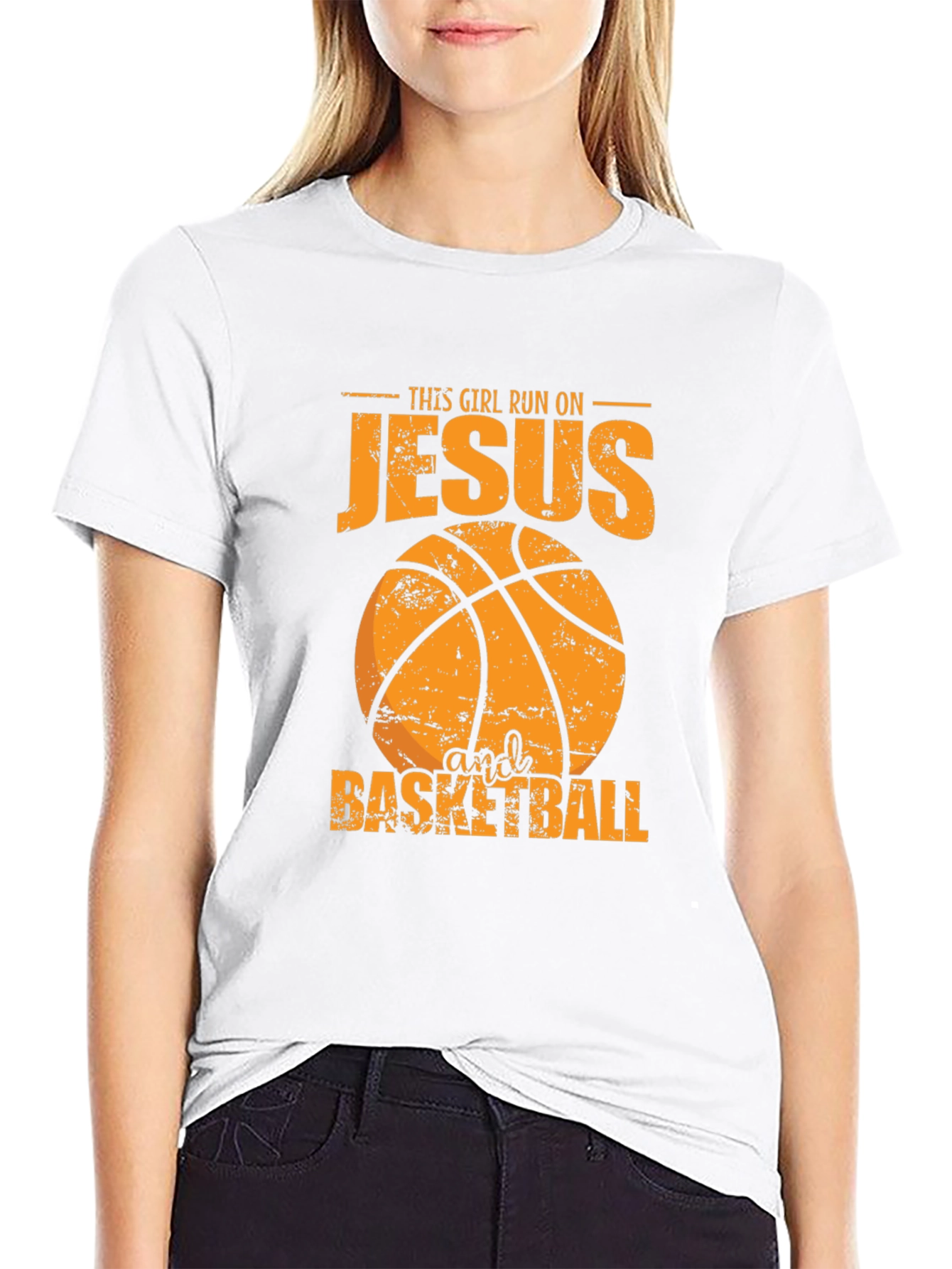 Jesus and Basketball T-Shirt
