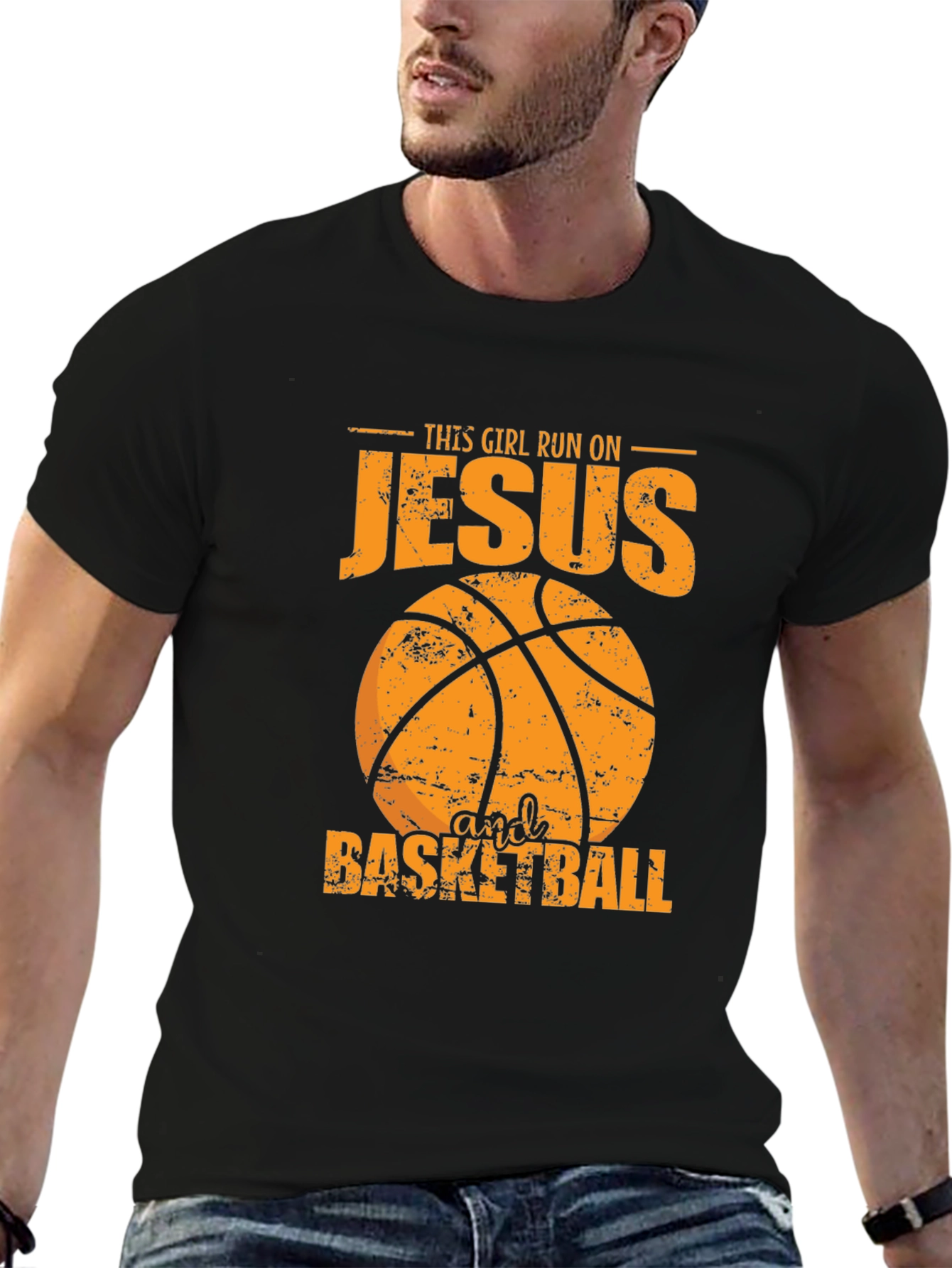 Jesus and Basketball T-Shirt