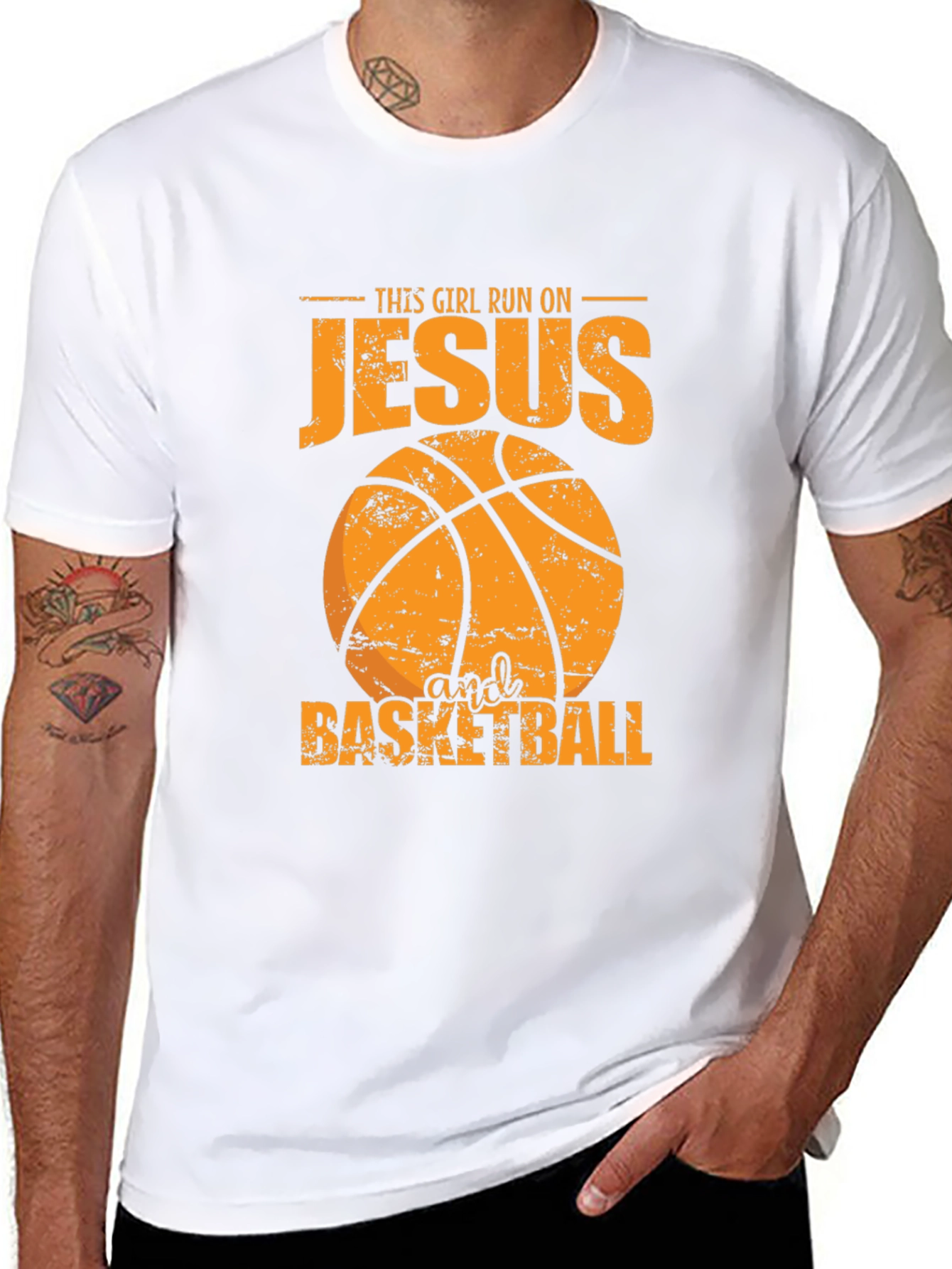 Jesus and Basketball T-Shirt