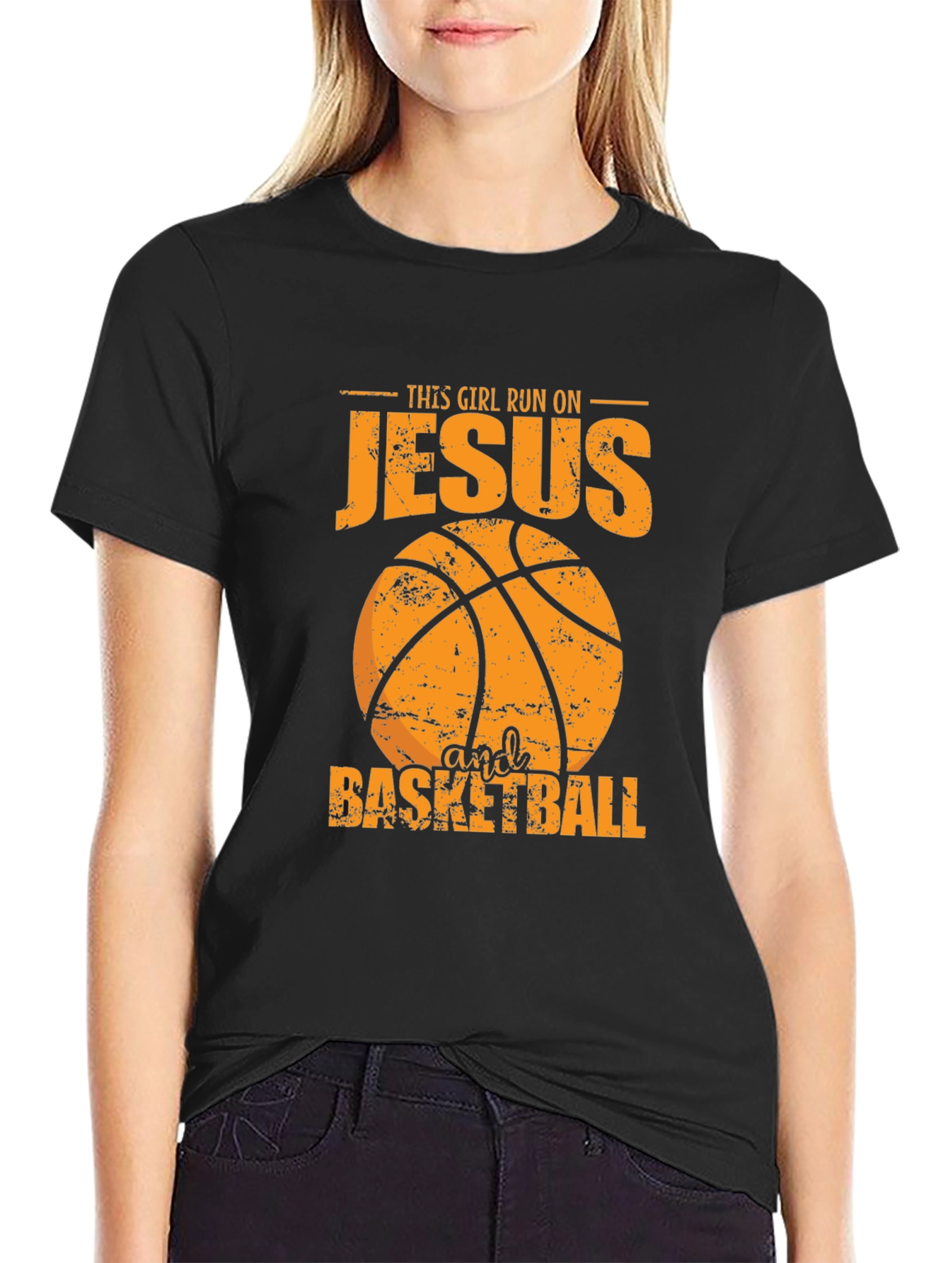Jesus and Basketball T-Shirt