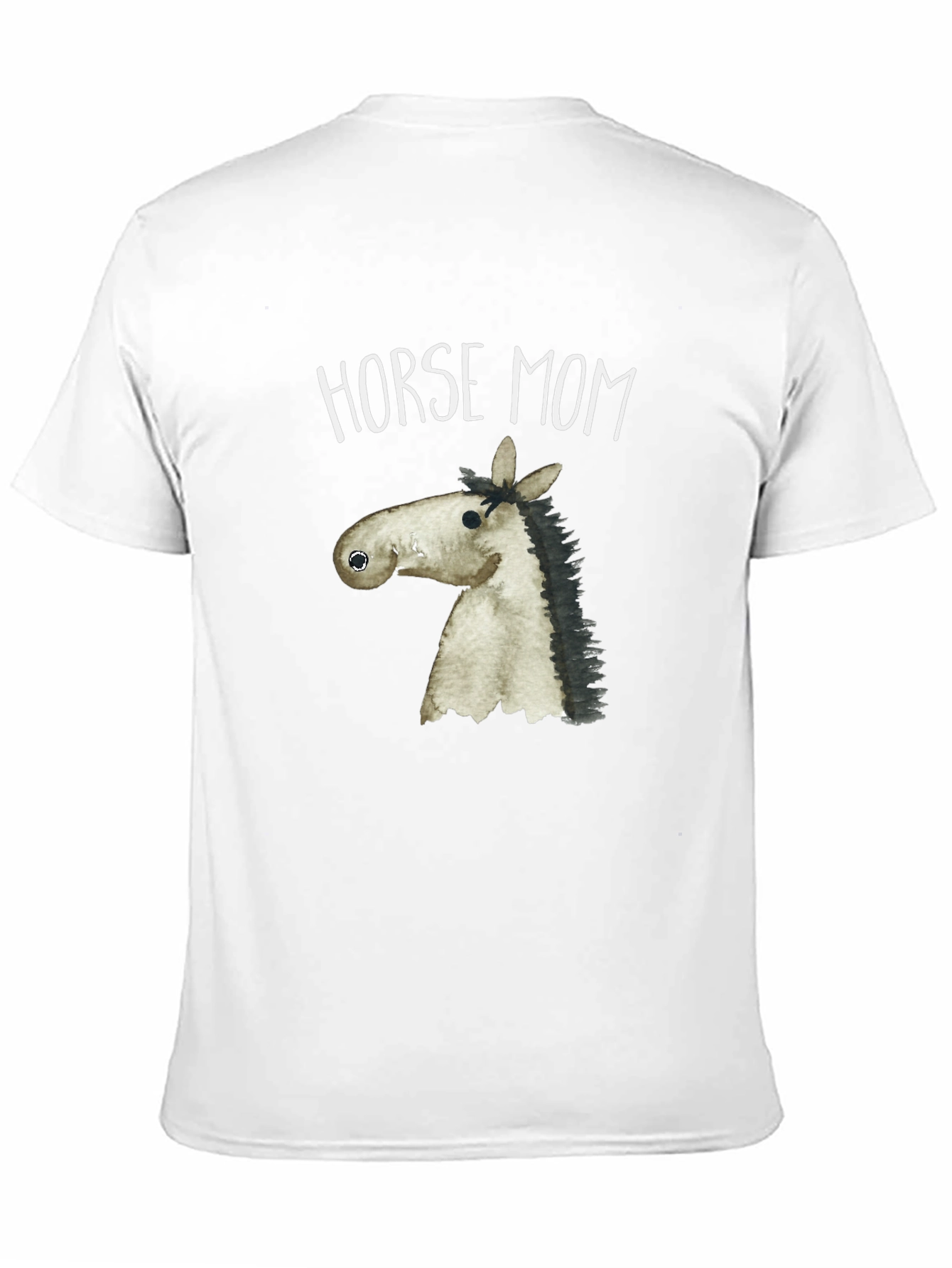 Horse Mom Graphic Tee - Unisex Black T-Shirt