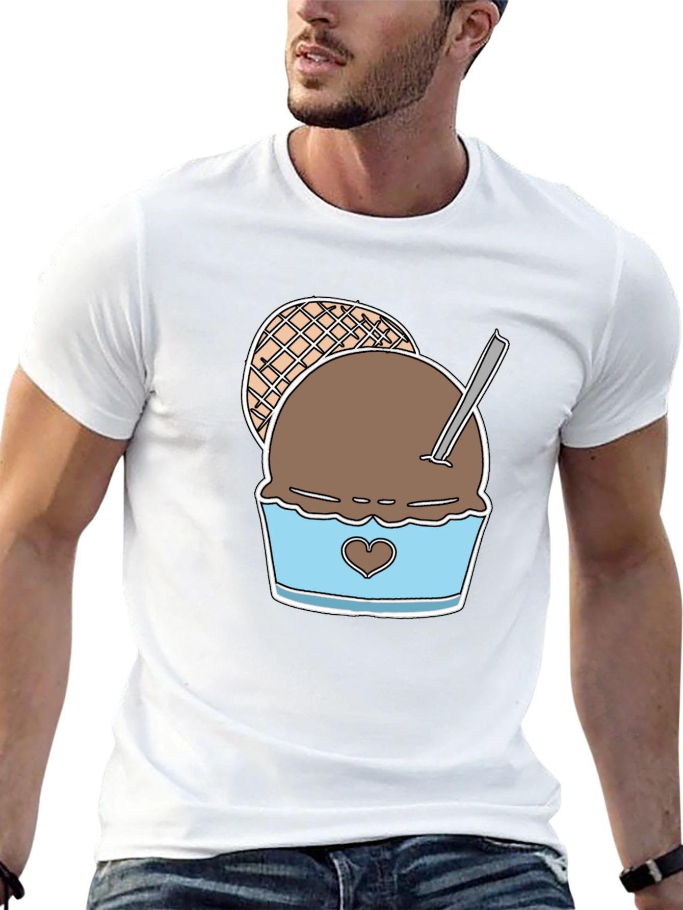 Ice Cream Graphic T-Shirt