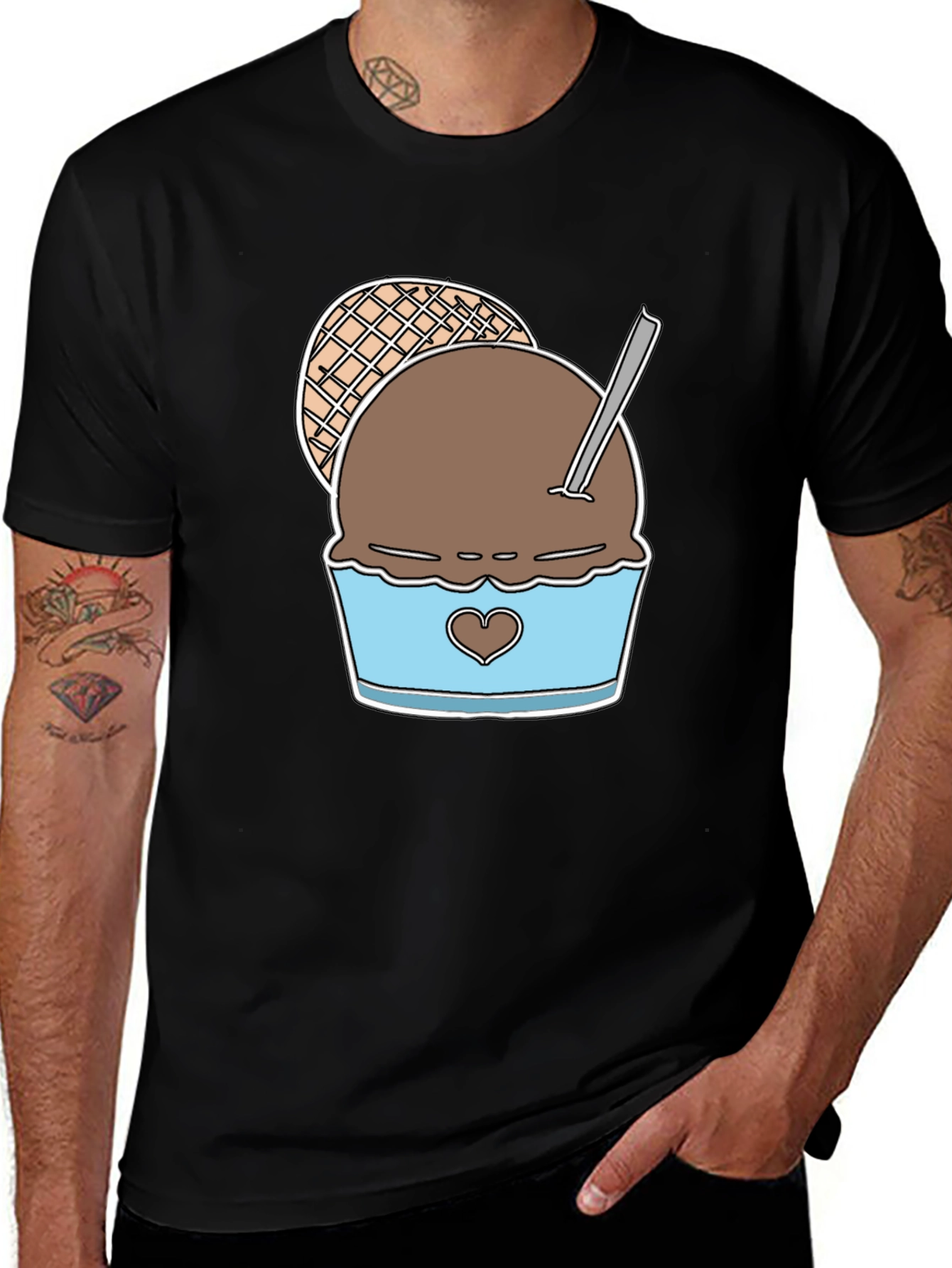 Ice Cream Graphic T-Shirt