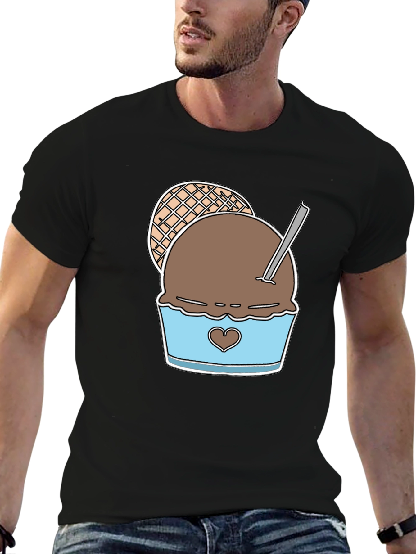 Ice Cream Graphic T-Shirt