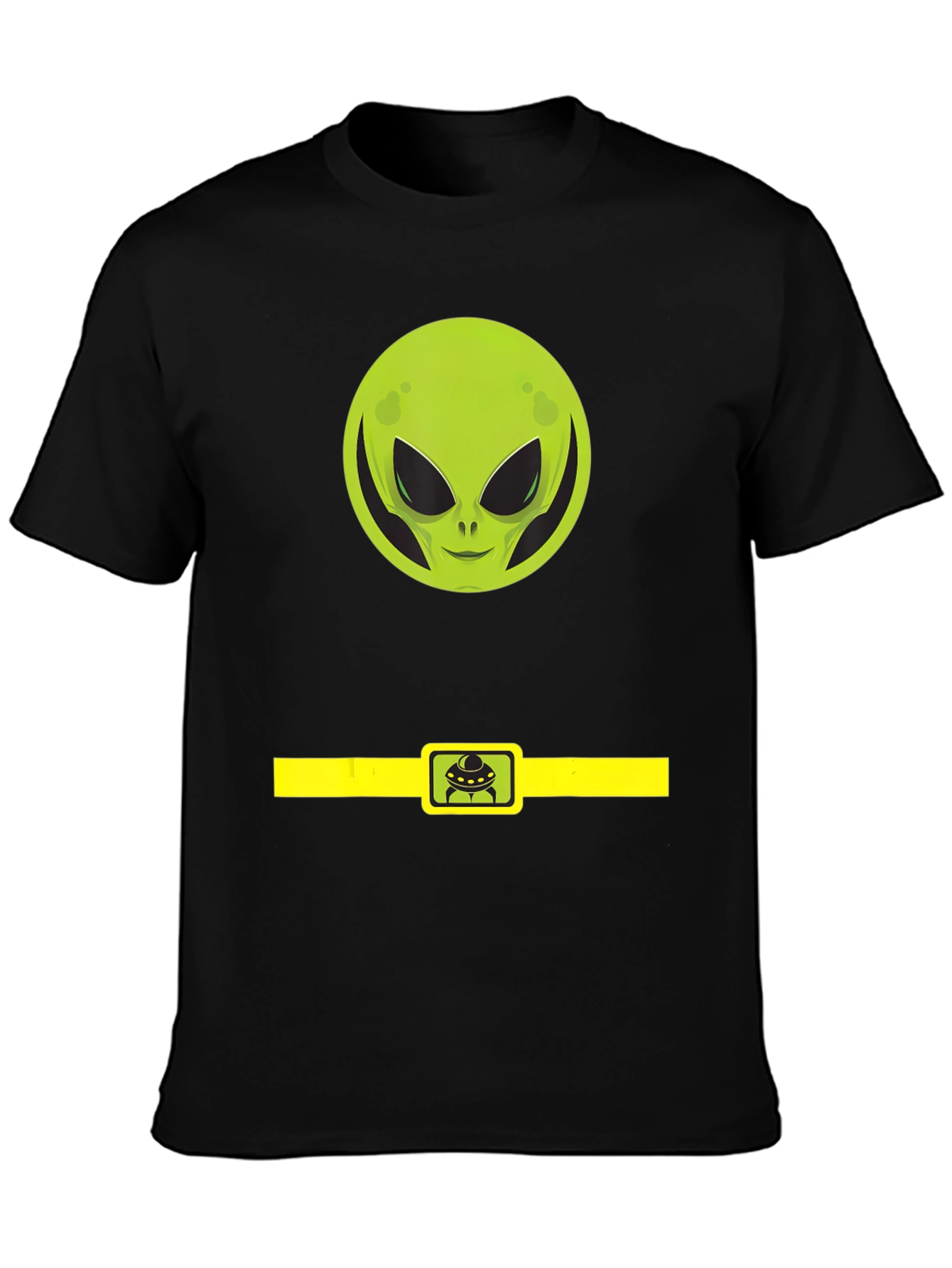 Alien Belt Buckle Graphic Tee