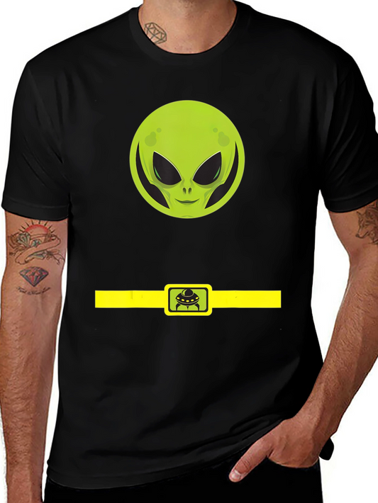 Alien Belt Buckle Graphic Tee