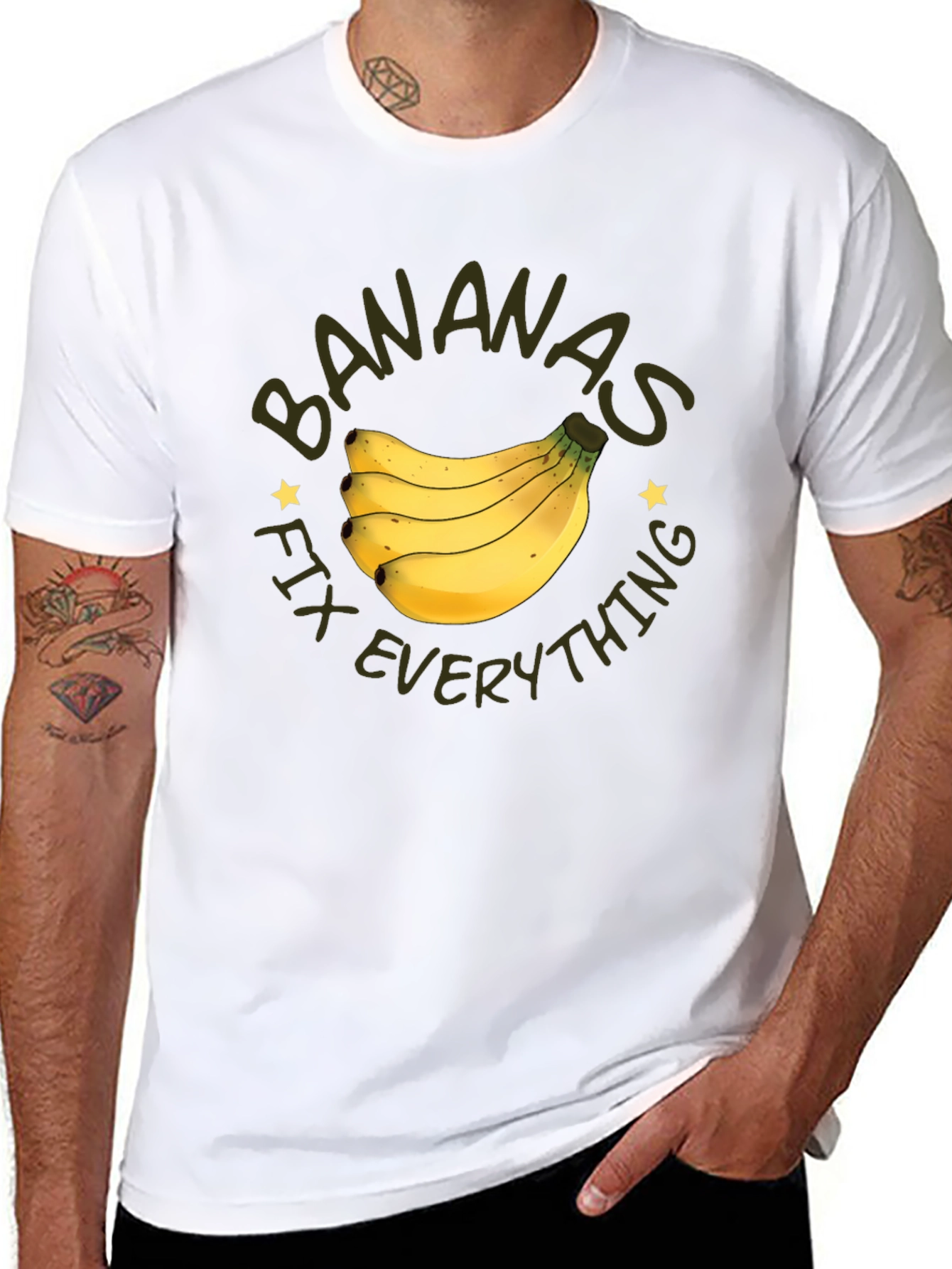 Bananas Fix Everything Graphic Tee