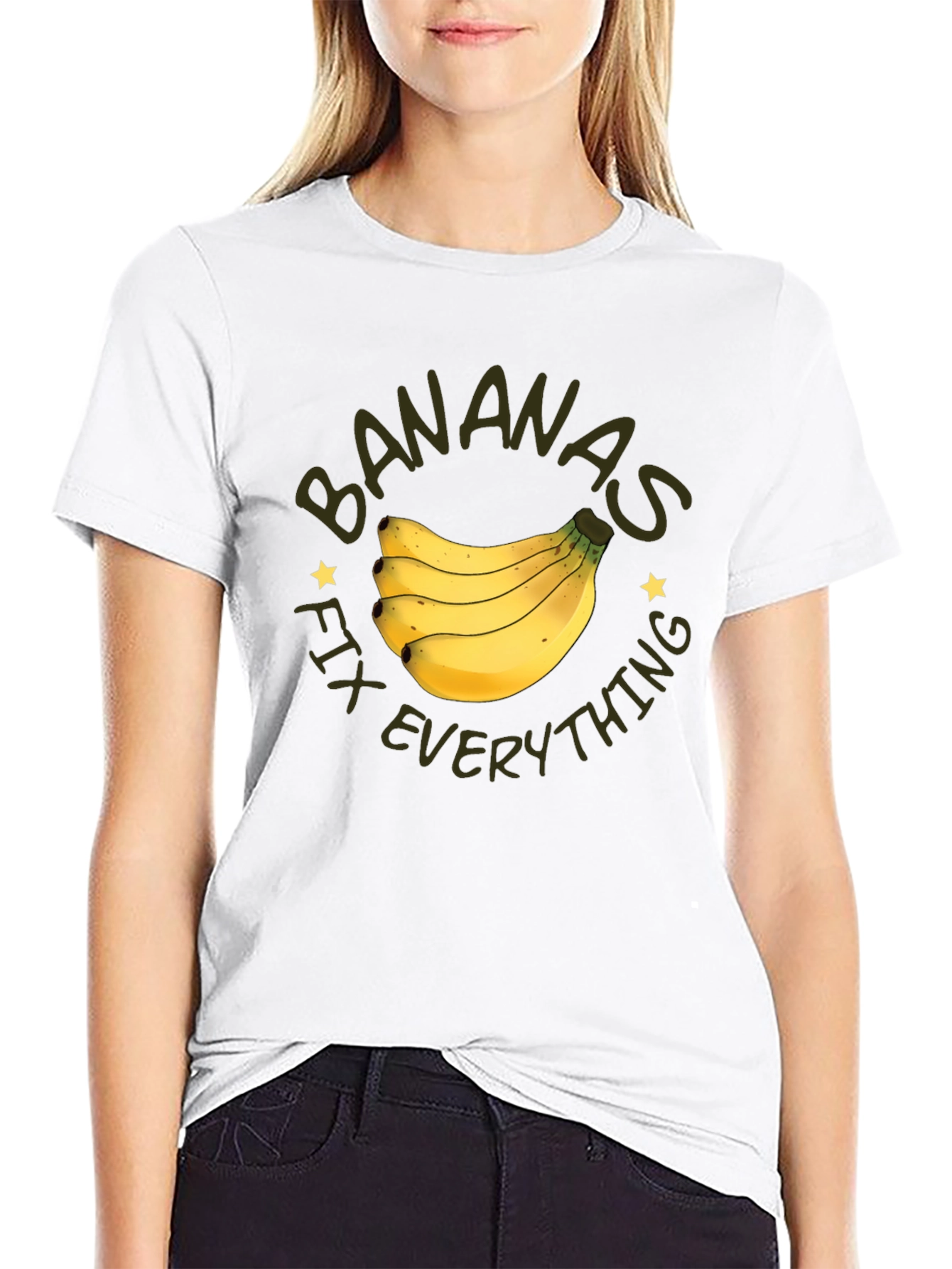 Bananas Fix Everything Graphic Tee