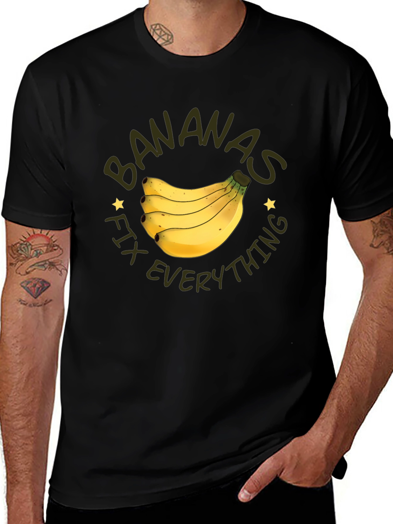 Bananas Fix Everything Graphic Tee