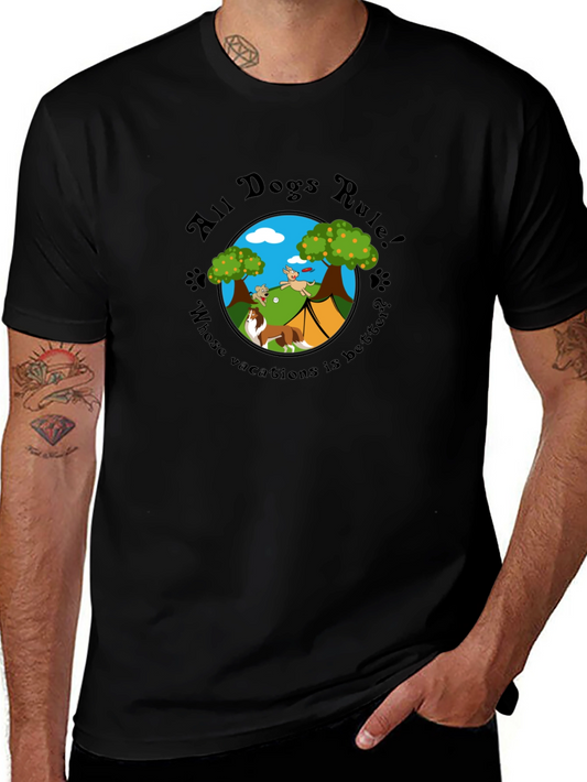 All Dogs Rule! Vacation T-Shirt