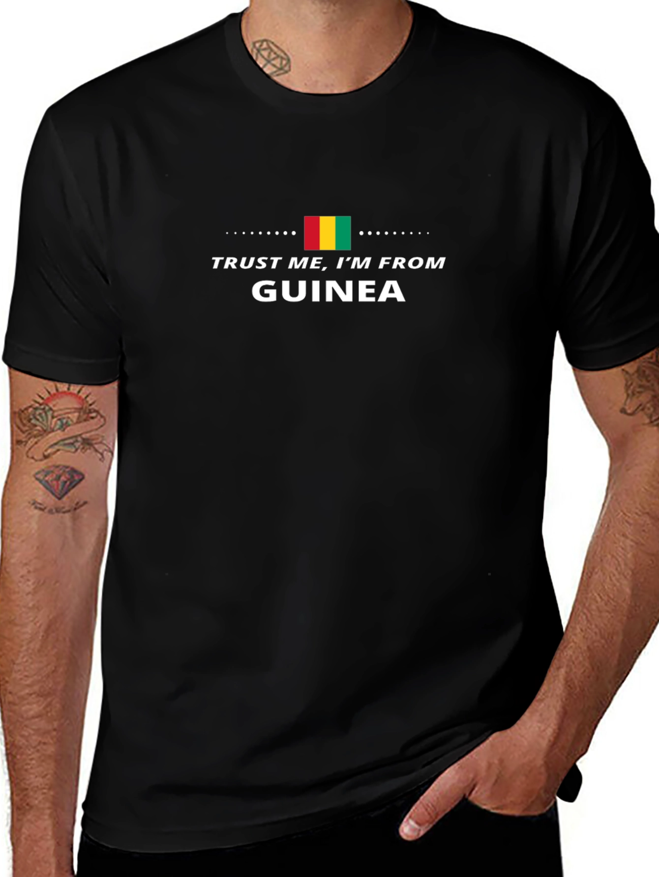 Guinea Pride T-Shirt: Trust Me Im From Guinea!
