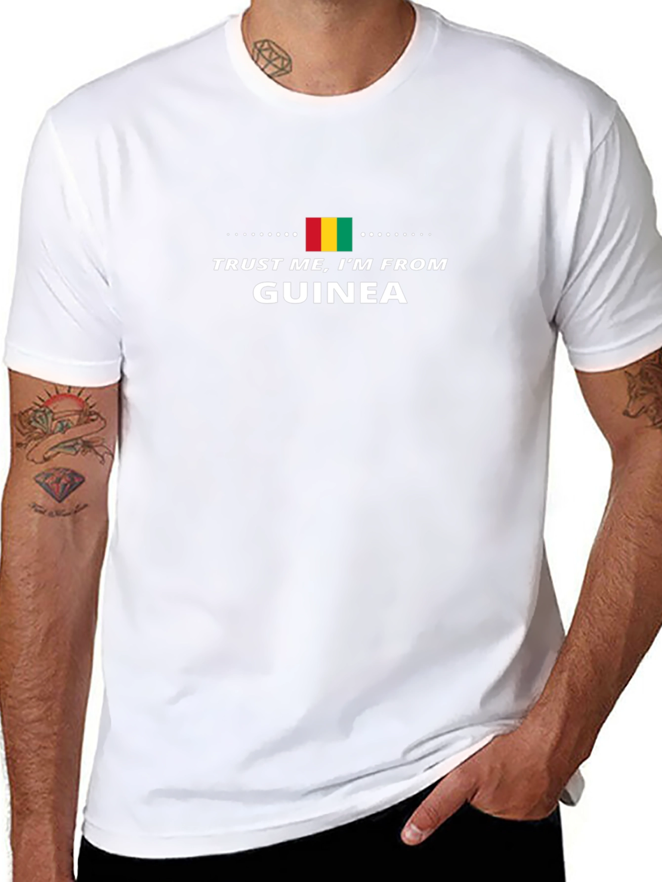 Guinea Pride T-Shirt: Trust Me Im From Guinea!